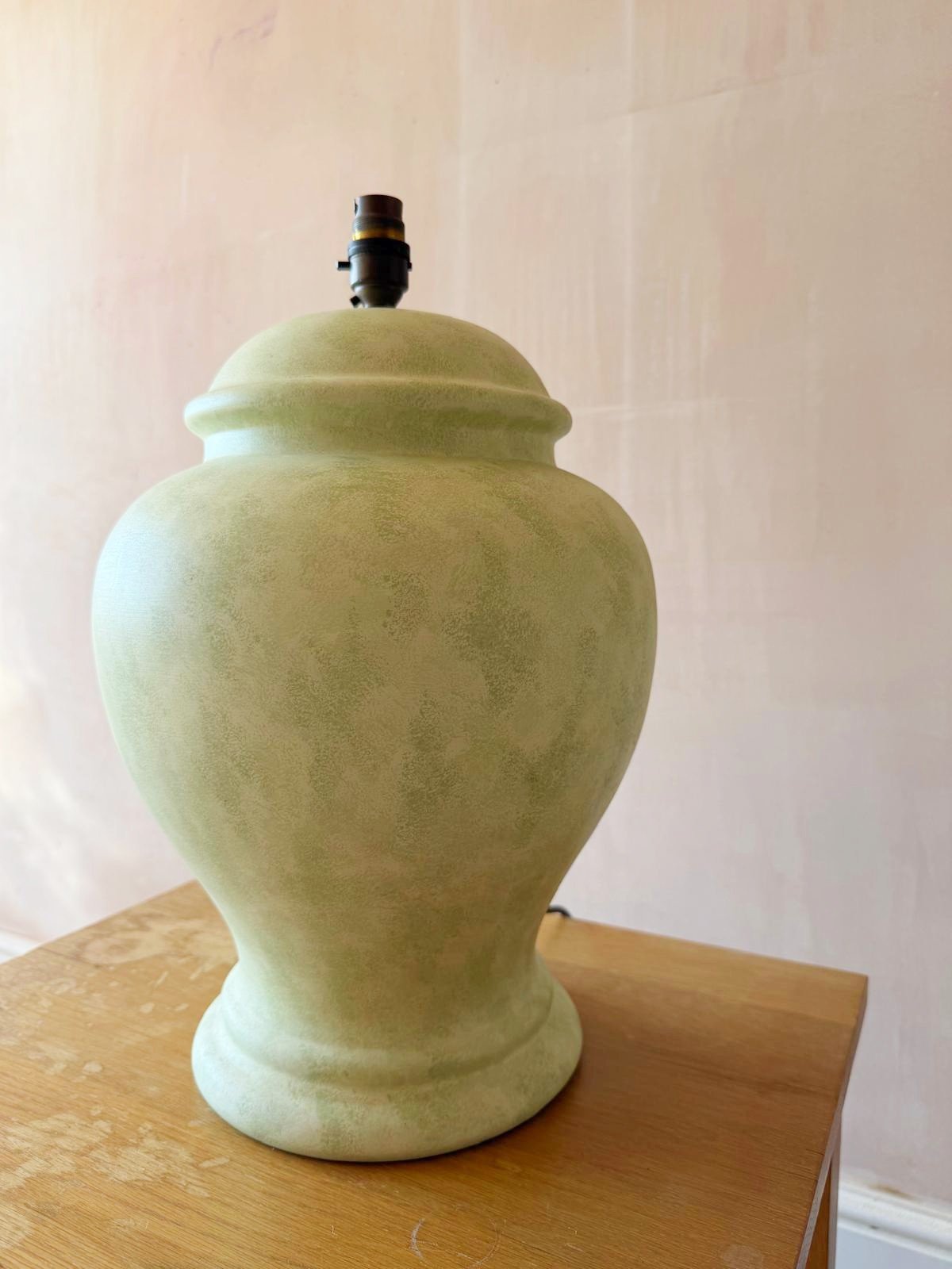 'Sky Stone' 20th century table lamp detail 2.jpg