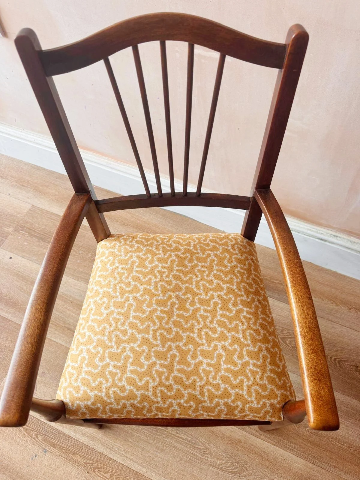 'Minnie II' 19th Century Victorian Child's chair detail 1.jpg