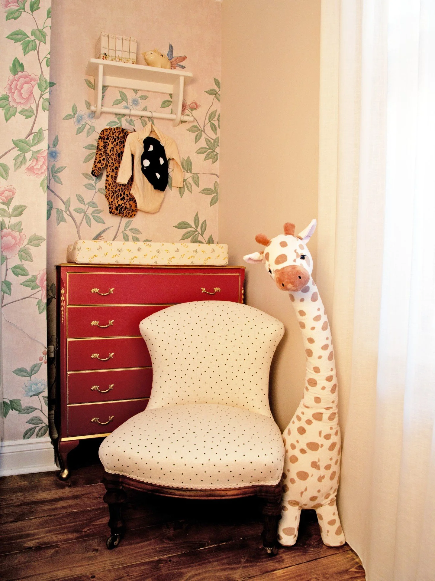 Antique 19th Century Nursing Chair Curated