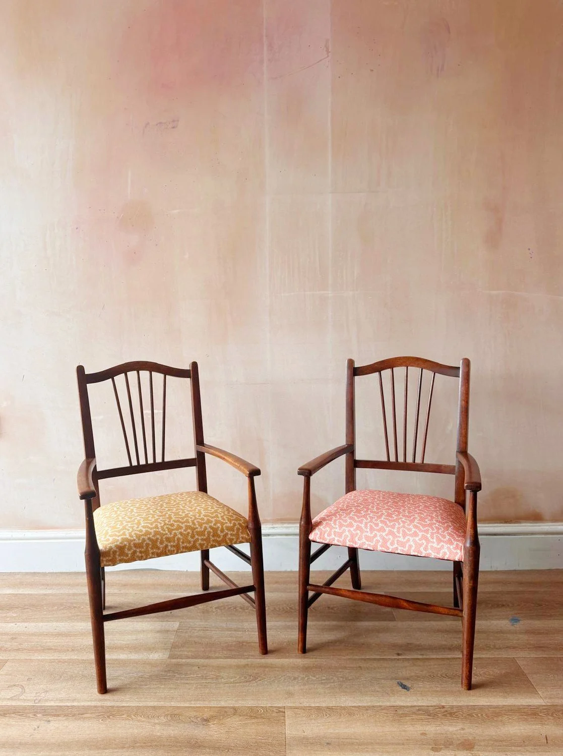 Minnie I & II 19th Century Victorian Child's chair front.jpg