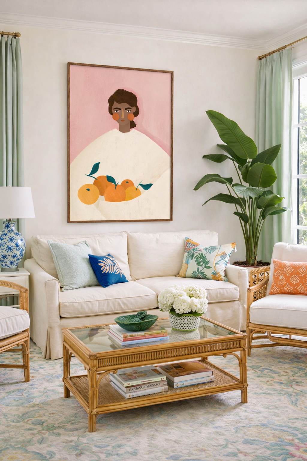 The Woman with The Oranges