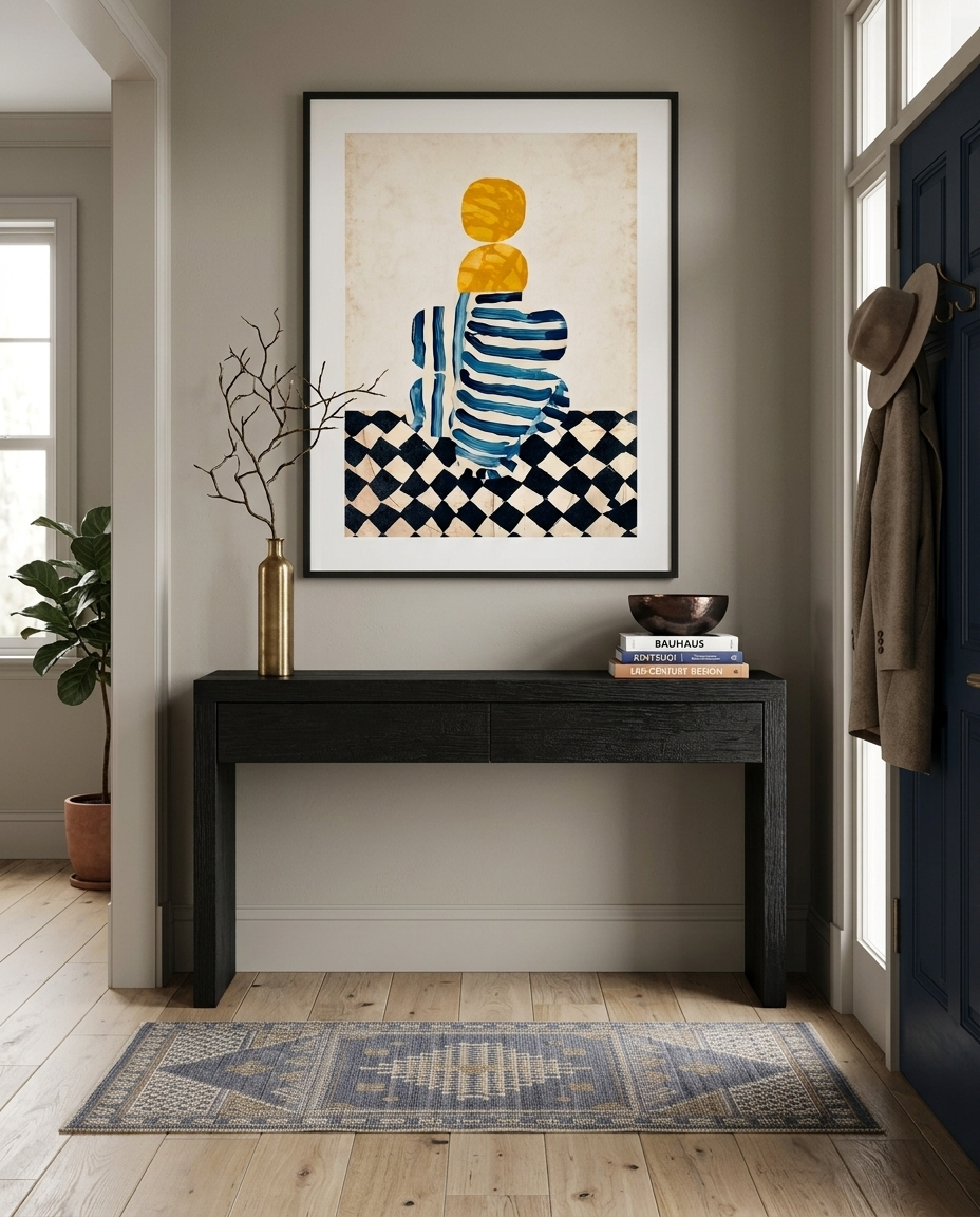 Striped Vase - console table.png