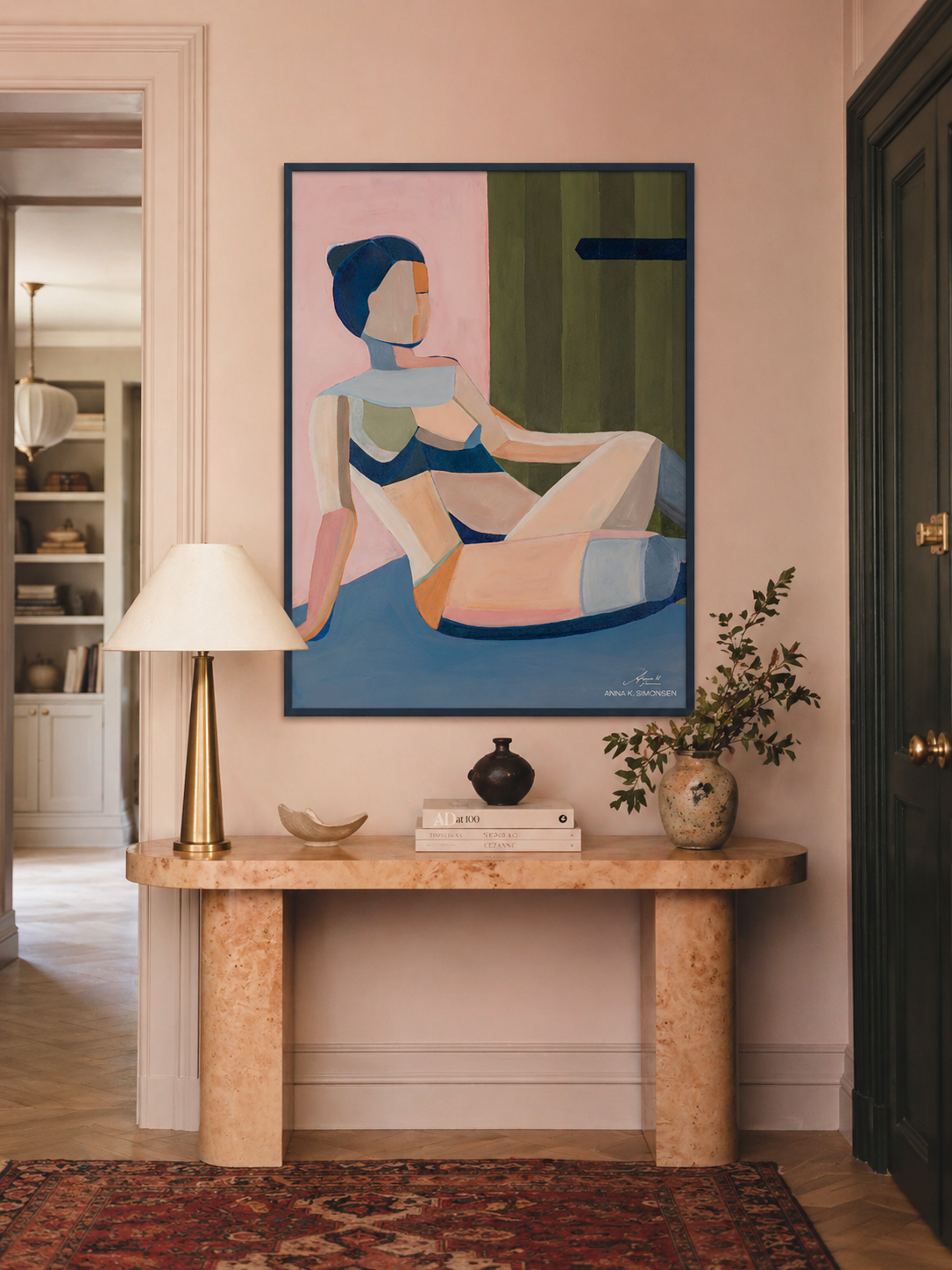 Hannah - teal frame - entryway.png