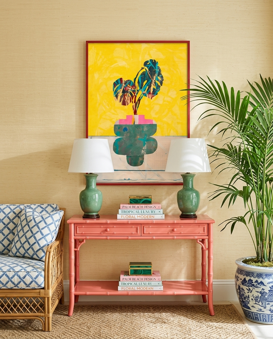 Yellow Monstera - living room 1.png