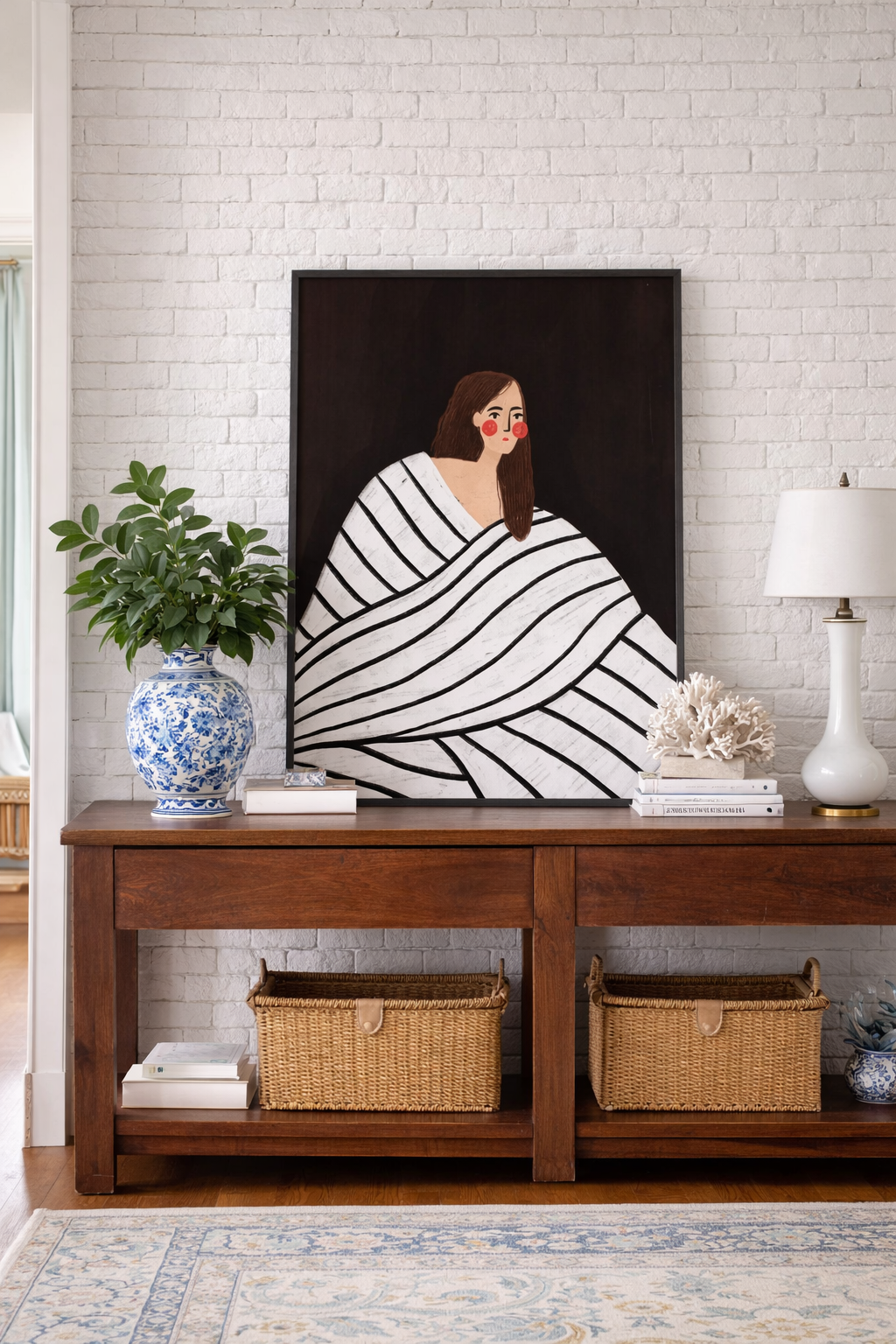 Thw Woman With the Stripes - entryway.png
