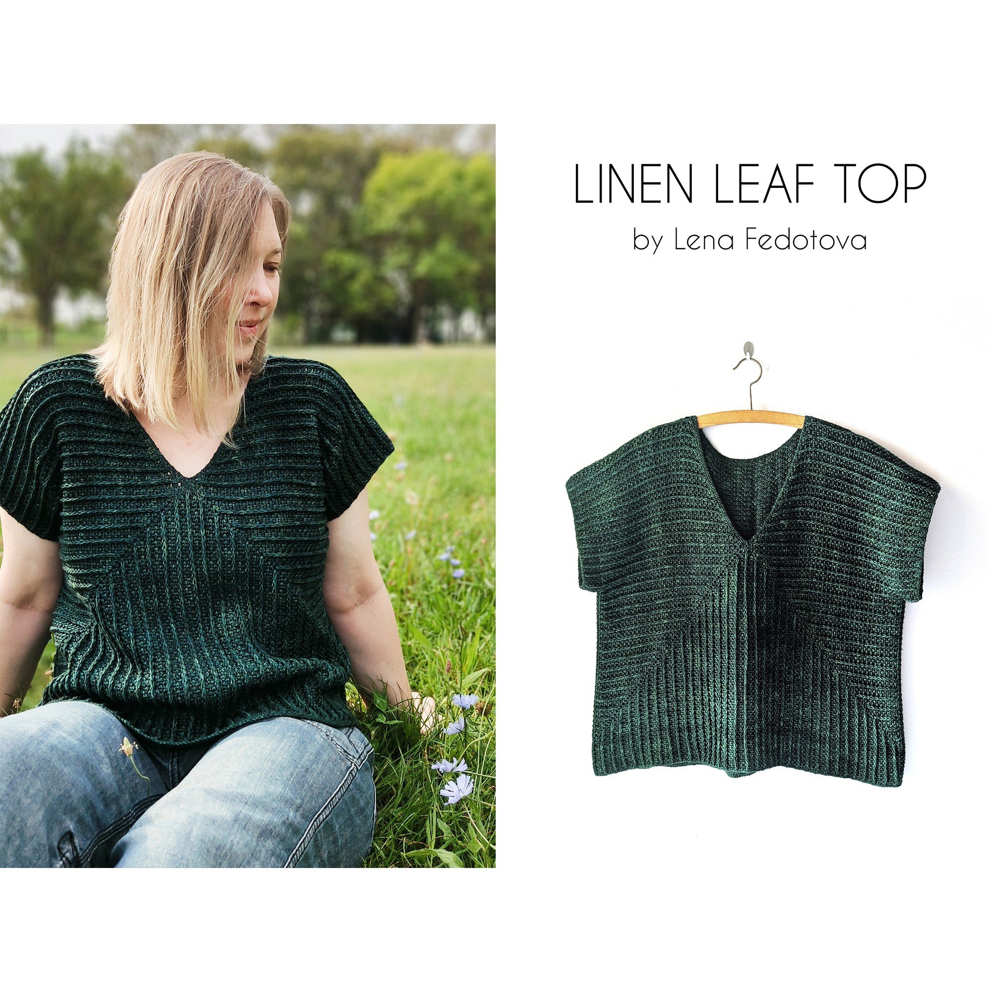 Linen Leaf top