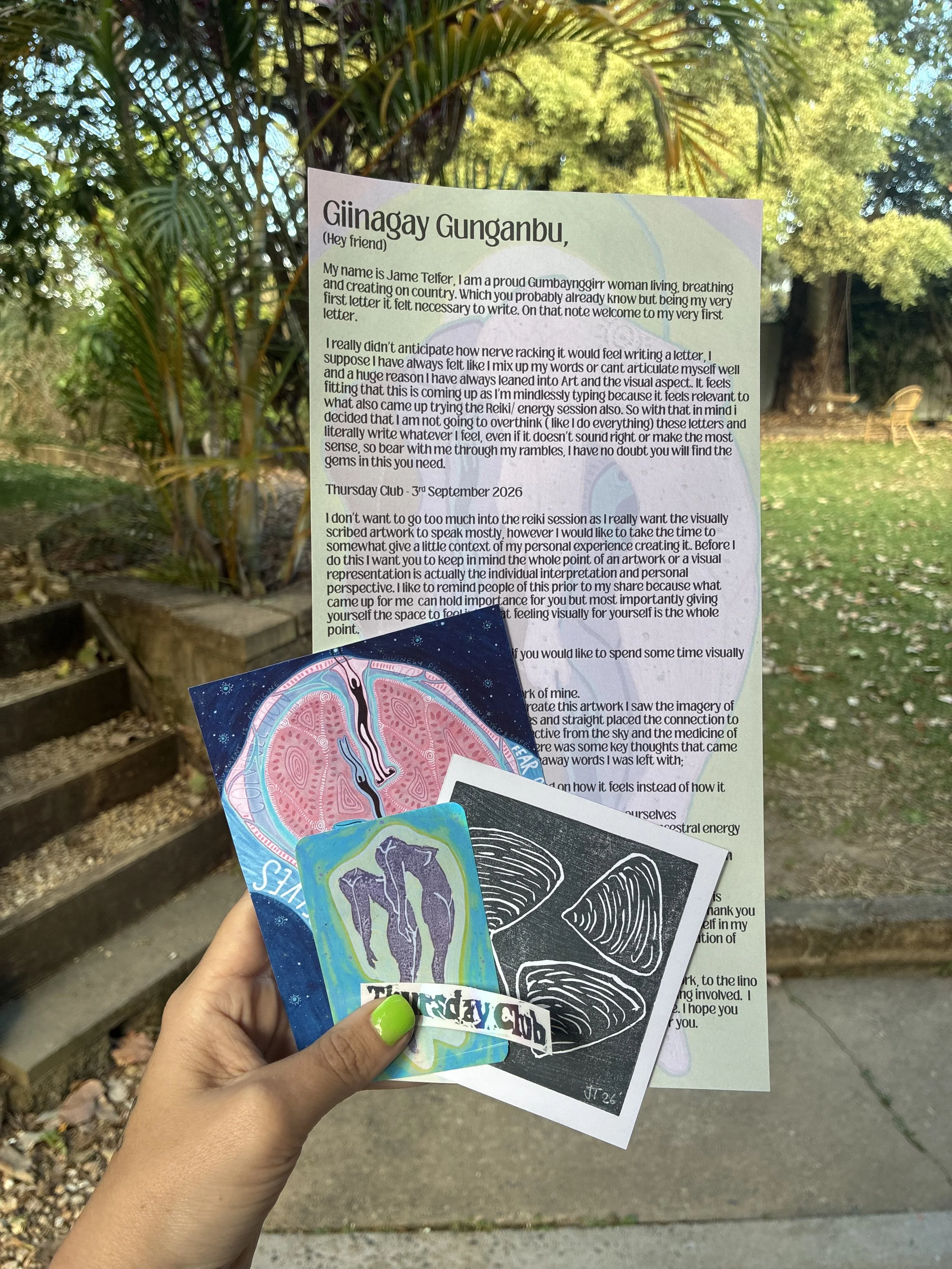 Thursday Club snail mail club