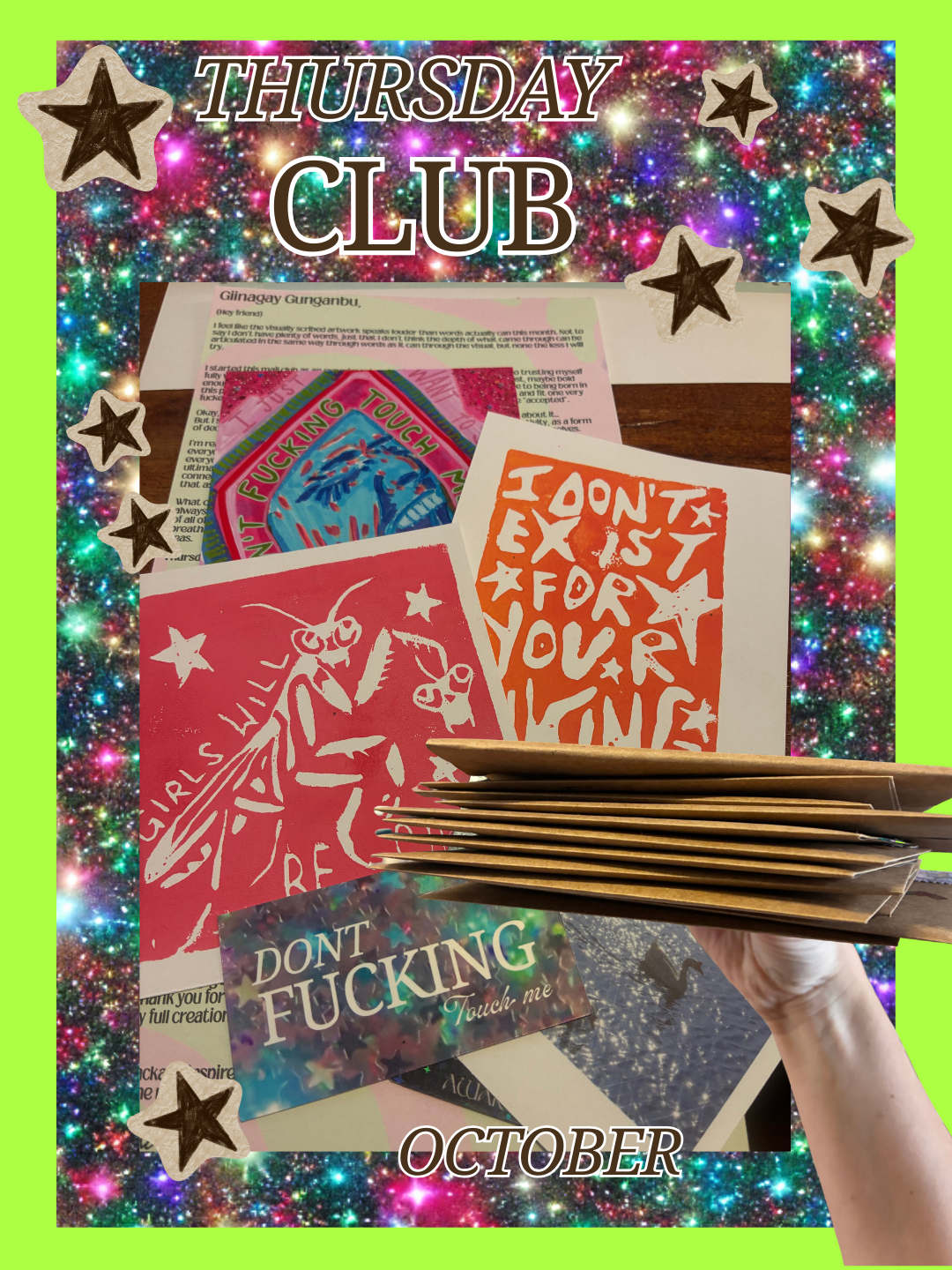Thursday Club snail mail club