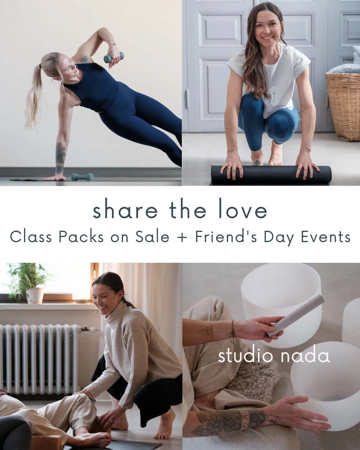 Hei nadalainen,

Olitpa sitten vasta aloittamassa tai syvent&auml;m&auml;ss&auml; harjoitteluasi, olemme t&auml;&auml;ll&auml; tukemassa sinua &ndash; jokaisessa venytyksess&auml;, hengityksess&auml; ja l&auml;pimurrossa.

Tunnetko olosi energiseksi 