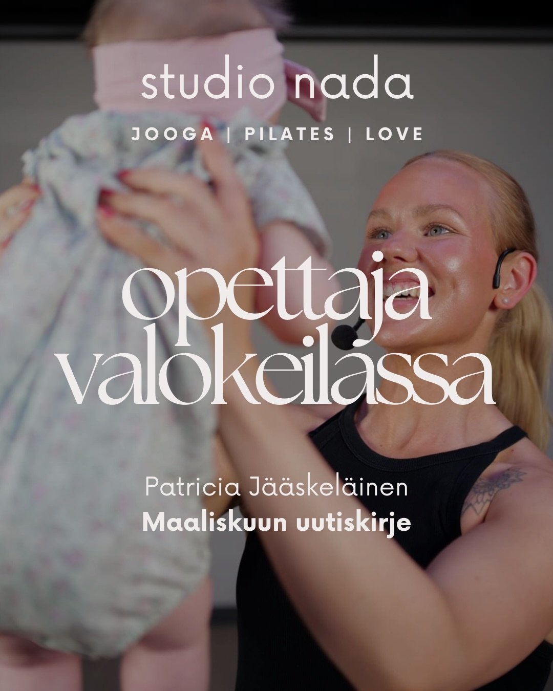 ✨ Maaliskuun valokeilaan astuu Nadan upea ohjaaja, Patricia! ✨

Patricia l&ouml;ysi tiens&auml; pilateksen, joogan ja &auml;&auml;nimaljojen maailmaan etsiess&auml;&auml;n tiet&auml; hermostolle lempe&auml;mm&auml;n liikkeen pariin. H&auml;n ohjaa Na