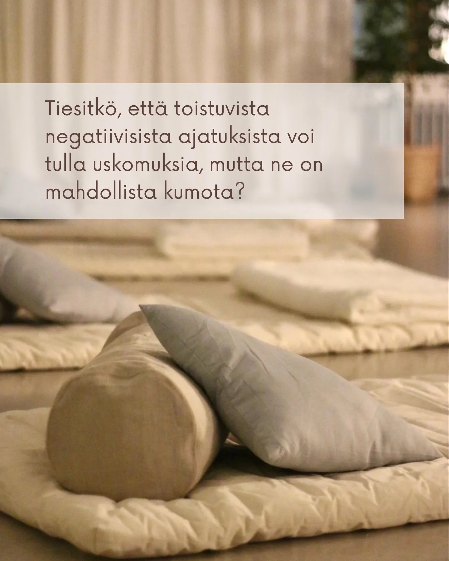 Tiesitk&ouml;, ett&auml; psykologian ja neurobiologian tutkimusten mukaan arviolta jopa 90&ndash;95 % p&auml;ivitt&auml;isist&auml; ajatuksistamme on negatiivisia tai itse&auml; rajoittavia? Stressi ja ylianalysointi vaikuttavat negatiivisesti aivoih