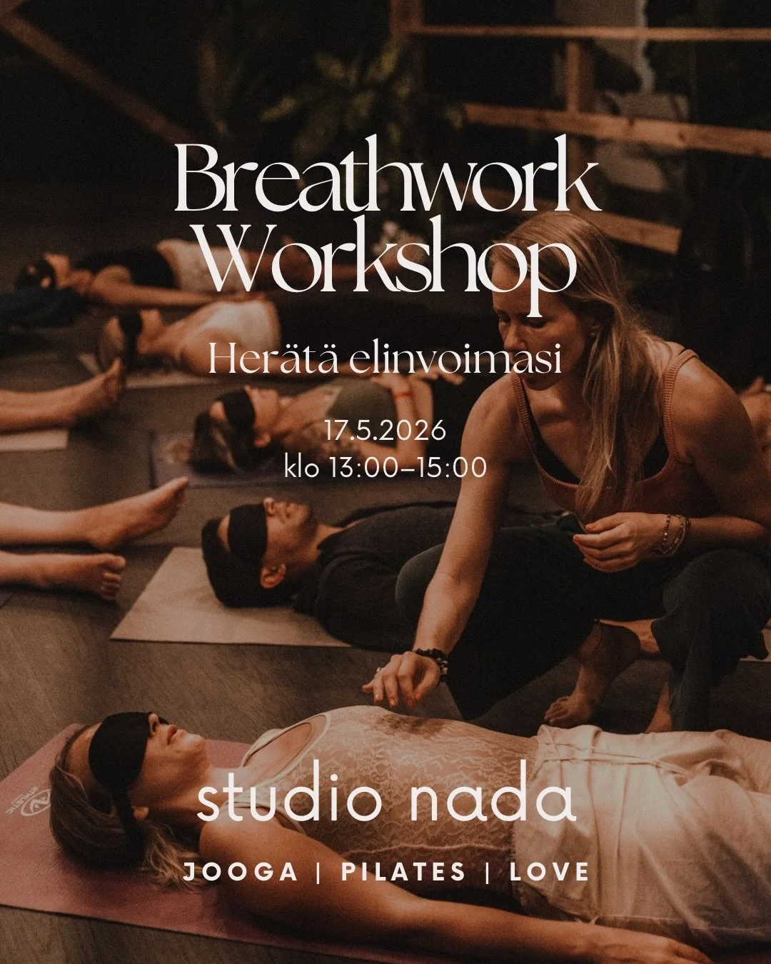 Tule her&auml;tt&auml;m&auml;&auml;n elinvoimasi ja maadoittamaan hermostosi toukokuun breathwork ty&ouml;pajaan! 

Haluatko kokeilla jotain uutta ja voimallista? Breathwork on tehokas harjoitus kehoyhteyden syvent&auml;miseen, syd&auml;men avaamisee