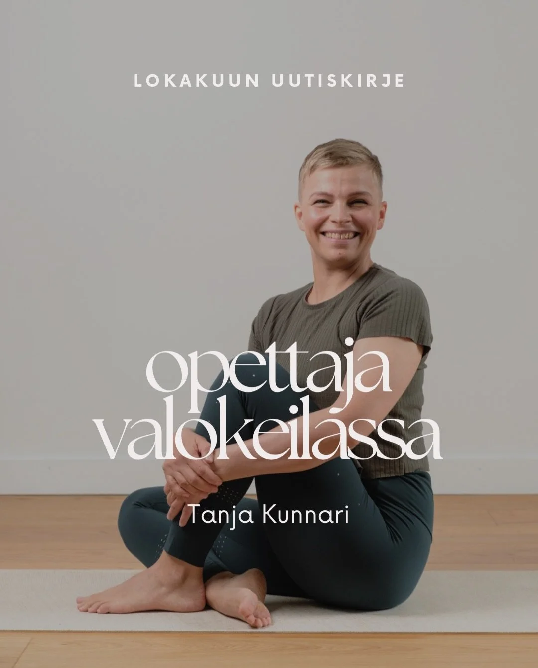 💕 Lokakuun uutiskirjeen valokeilaan astuu iki-ihana Tanja! 

Tutustu Tanjaan paremmin ja lue haastattelu kokonaisuudessaan lokakuun uutiskirjeest&auml; tai blogistamme. 

𝗛𝗮𝗿𝗷𝗼𝗶𝘁𝘁𝗲𝗹𝗲 𝗧𝗮𝗻𝗷𝗮𝗻 𝗸𝗮𝗻𝘀𝘀𝗮:
𝘗𝘪𝘭𝘢𝘵𝘦𝘴 &mdash; tiist
