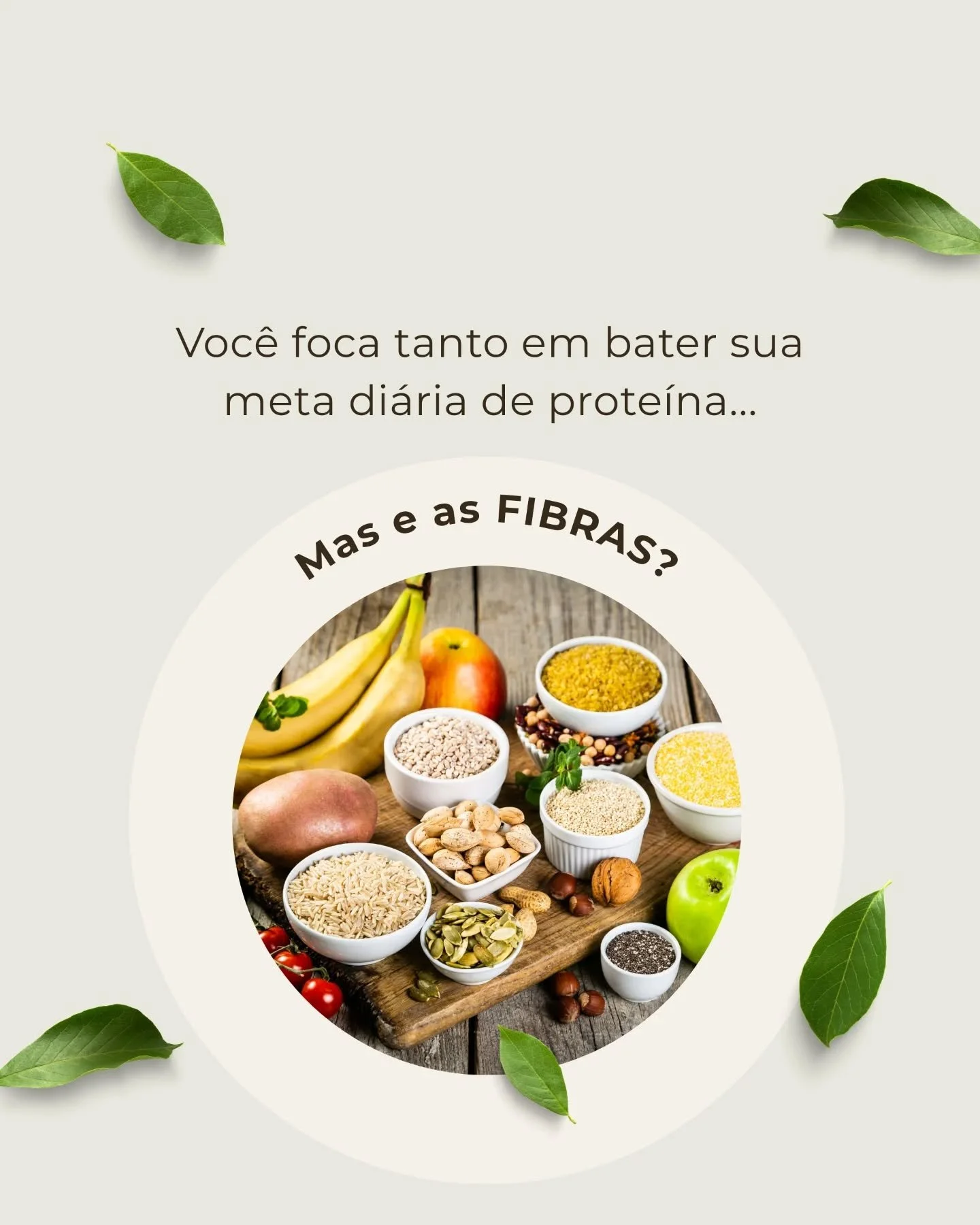 Voc&ecirc; tamb&eacute;m est&aacute; na corrida para &ldquo;bater a meta&rdquo; de prote&iacute;na? E se eu te disser que estamos esquecendo de um nutriente t&atilde;o (ou mais) importante para sua sa&uacute;de e bem-estar? 
N&atilde;o me entenda mal