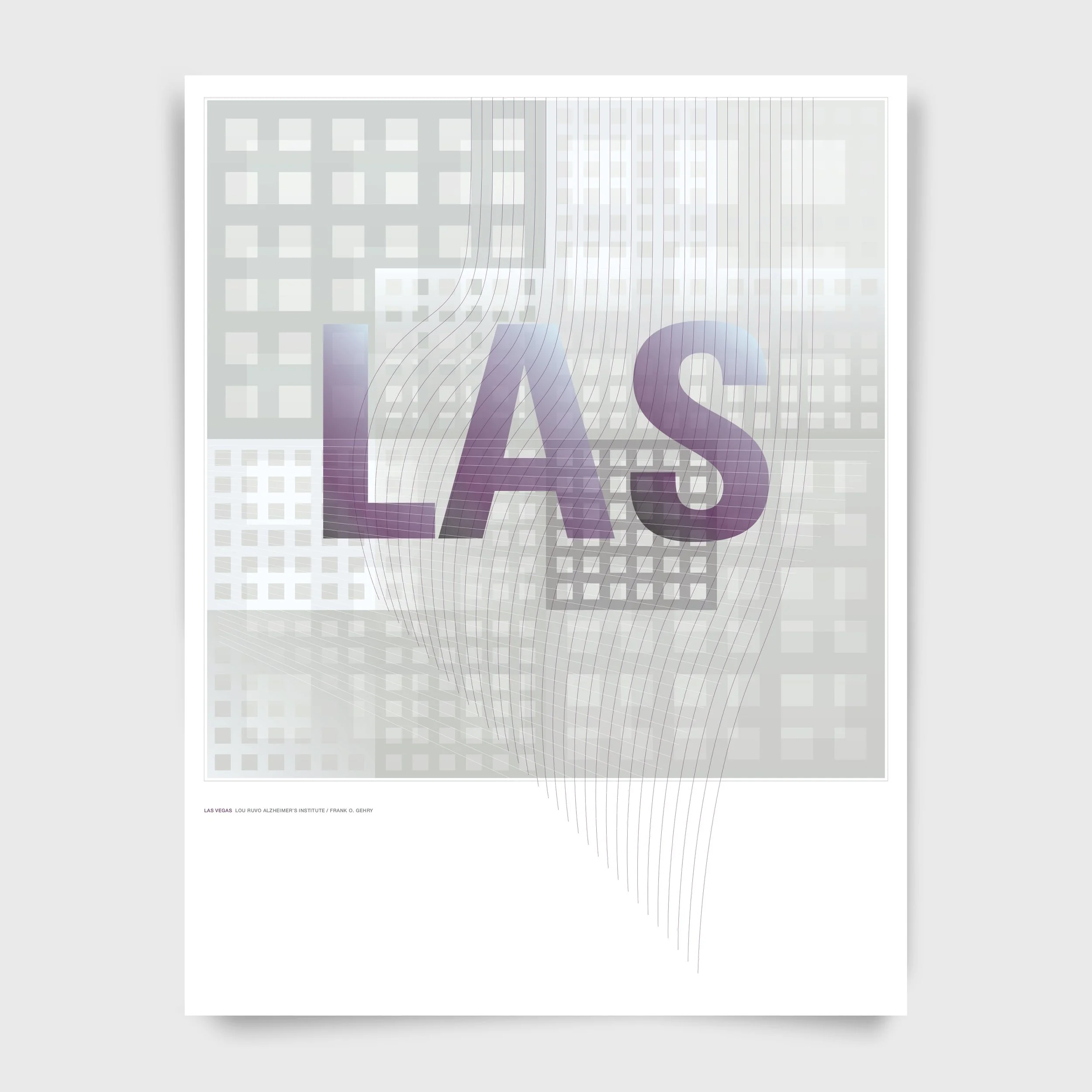 LAS1, Destinations Series, 55.9 x 43.2