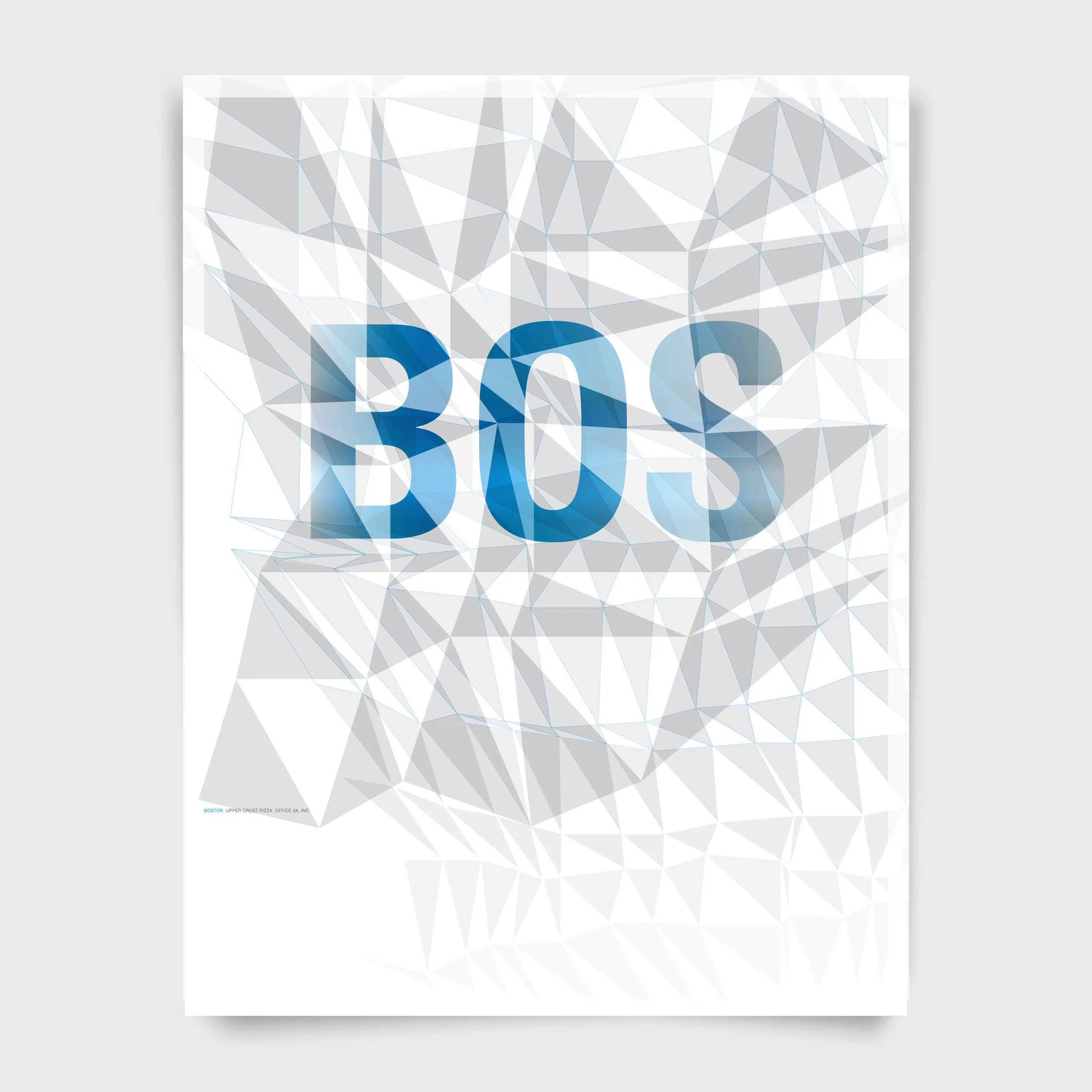 BOS, Destinations Series, 55.9 x 43.2