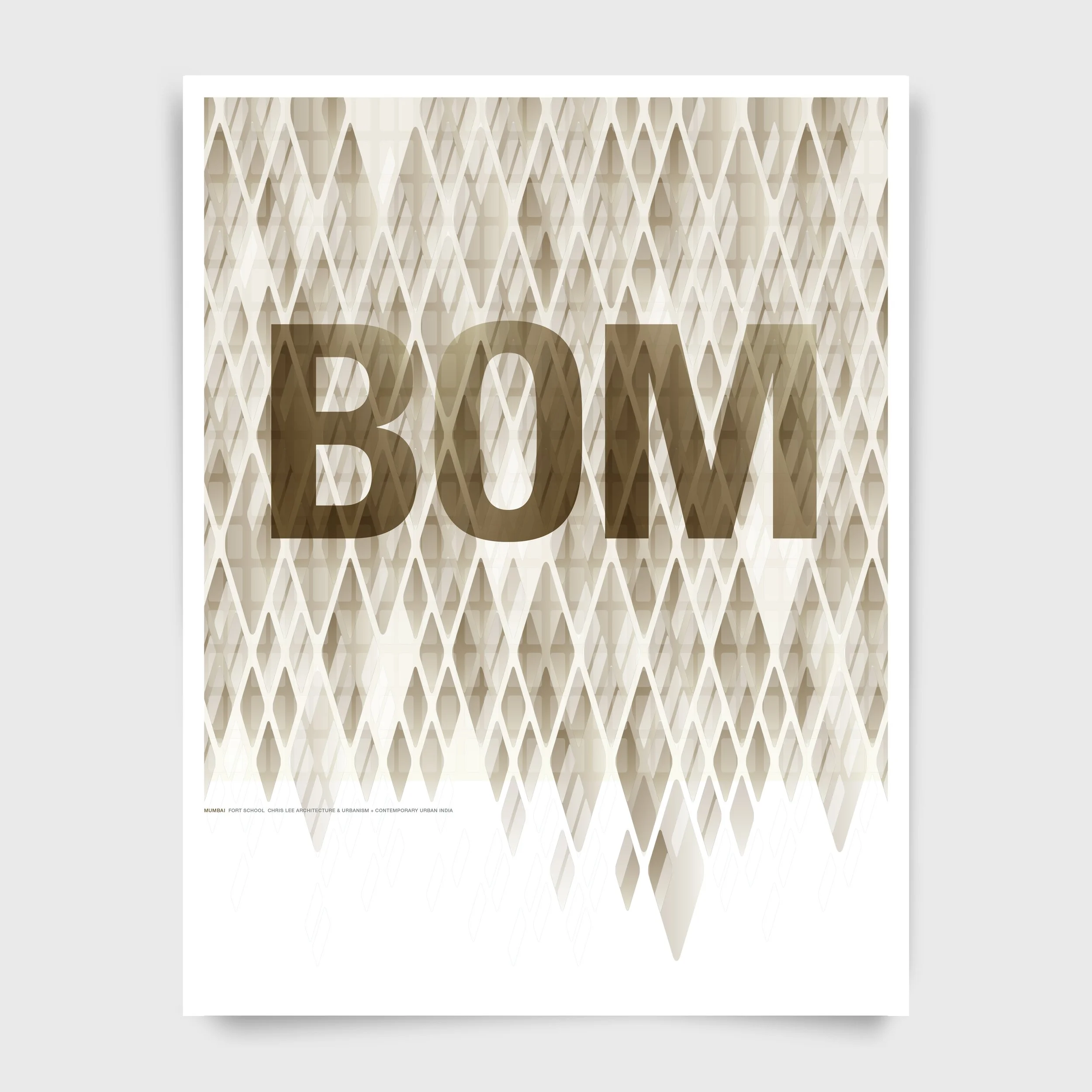 BOM, Destinations Series, 55.9 x 43.2