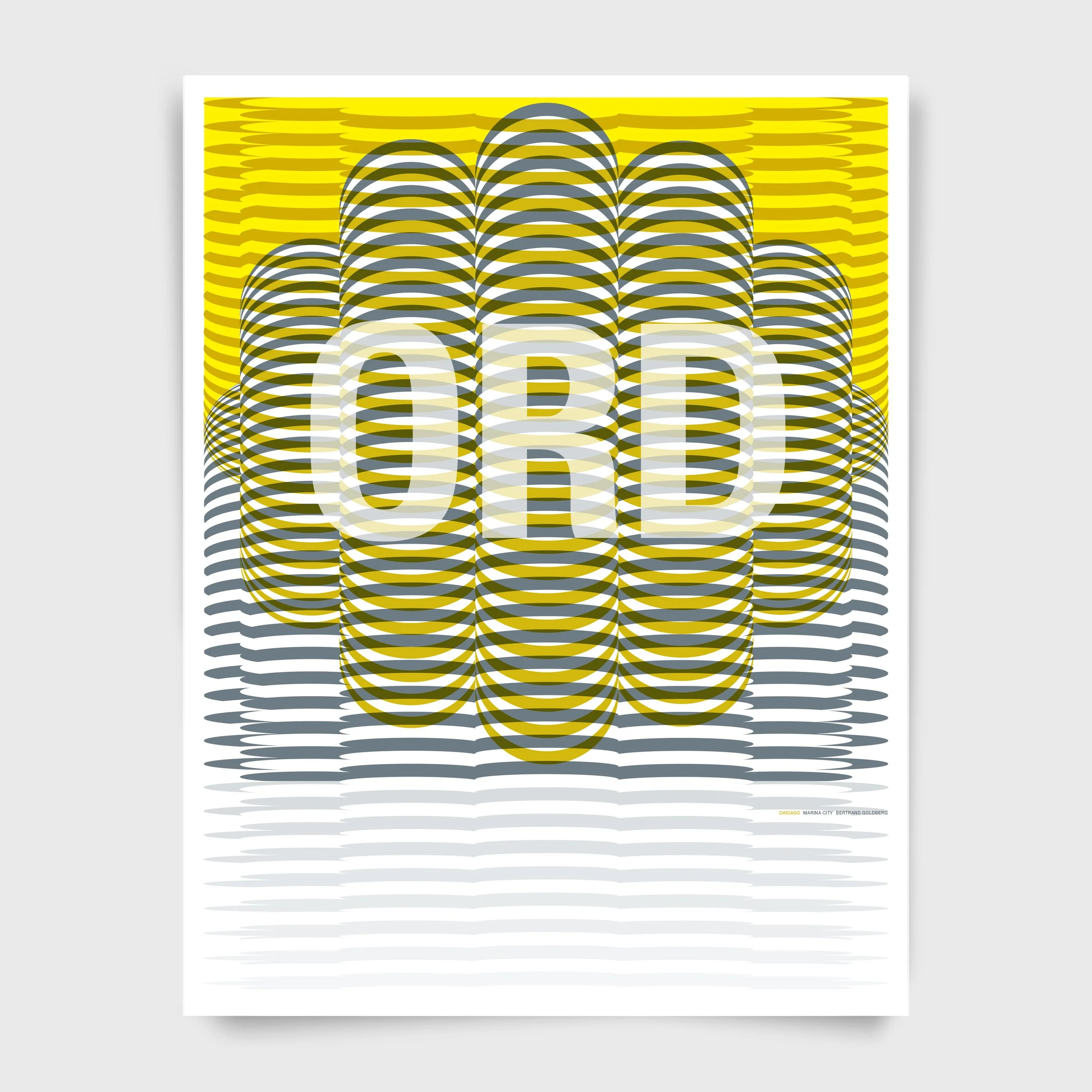 ORD2, Destinations Series, 55.9 x 43.2