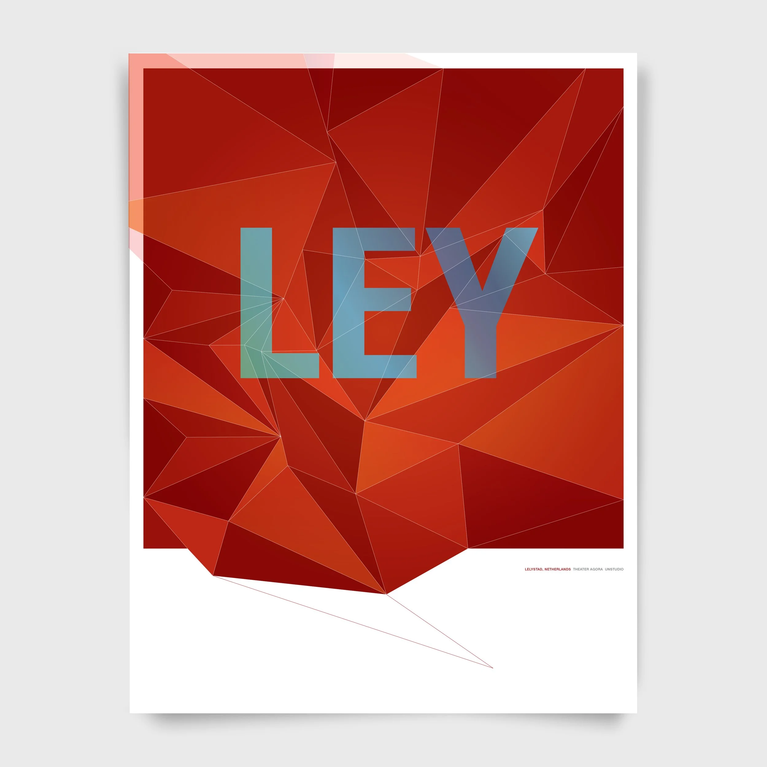 LEY, Destinations Series, 55.9 x 43.2
