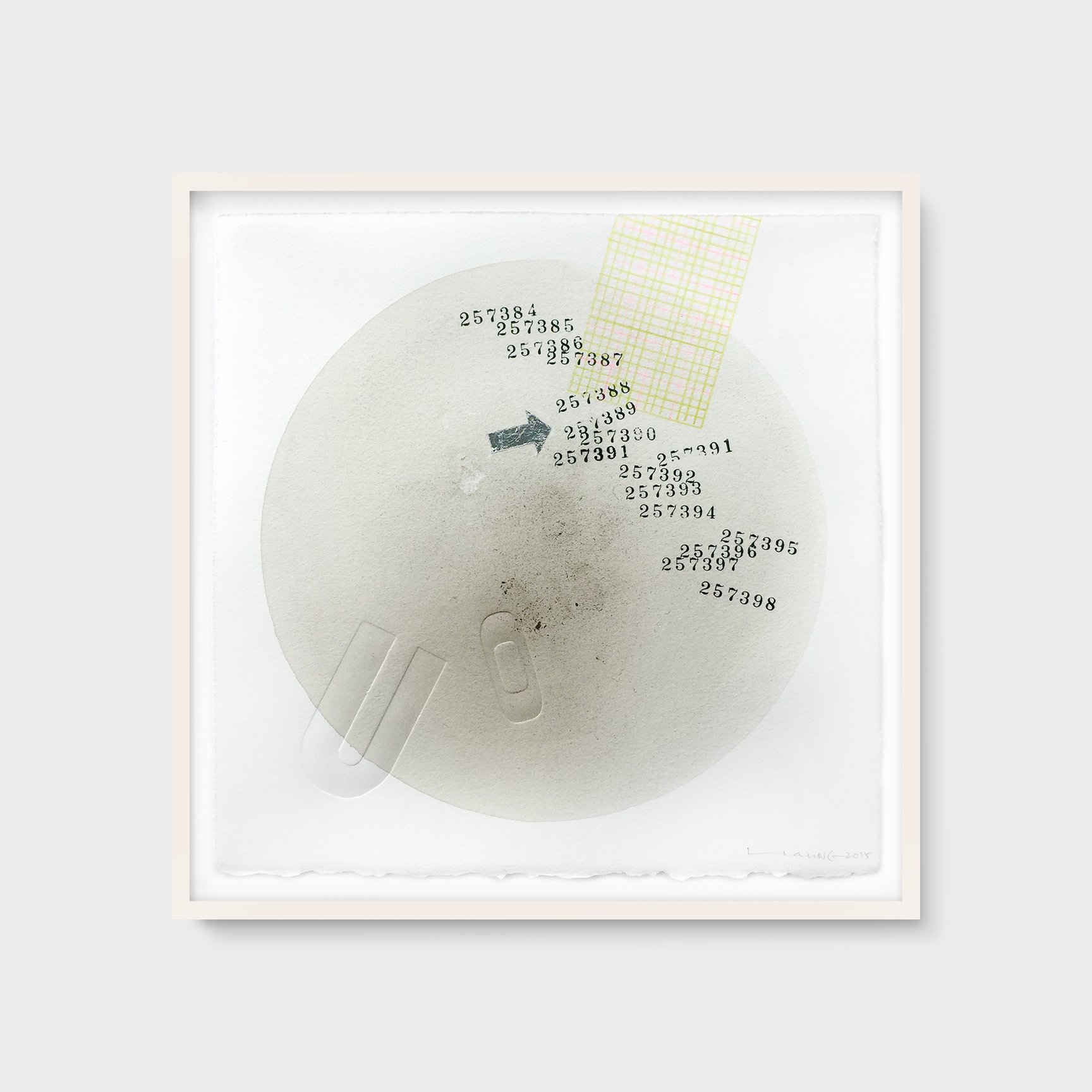 Data 02, 31 x 31 cm