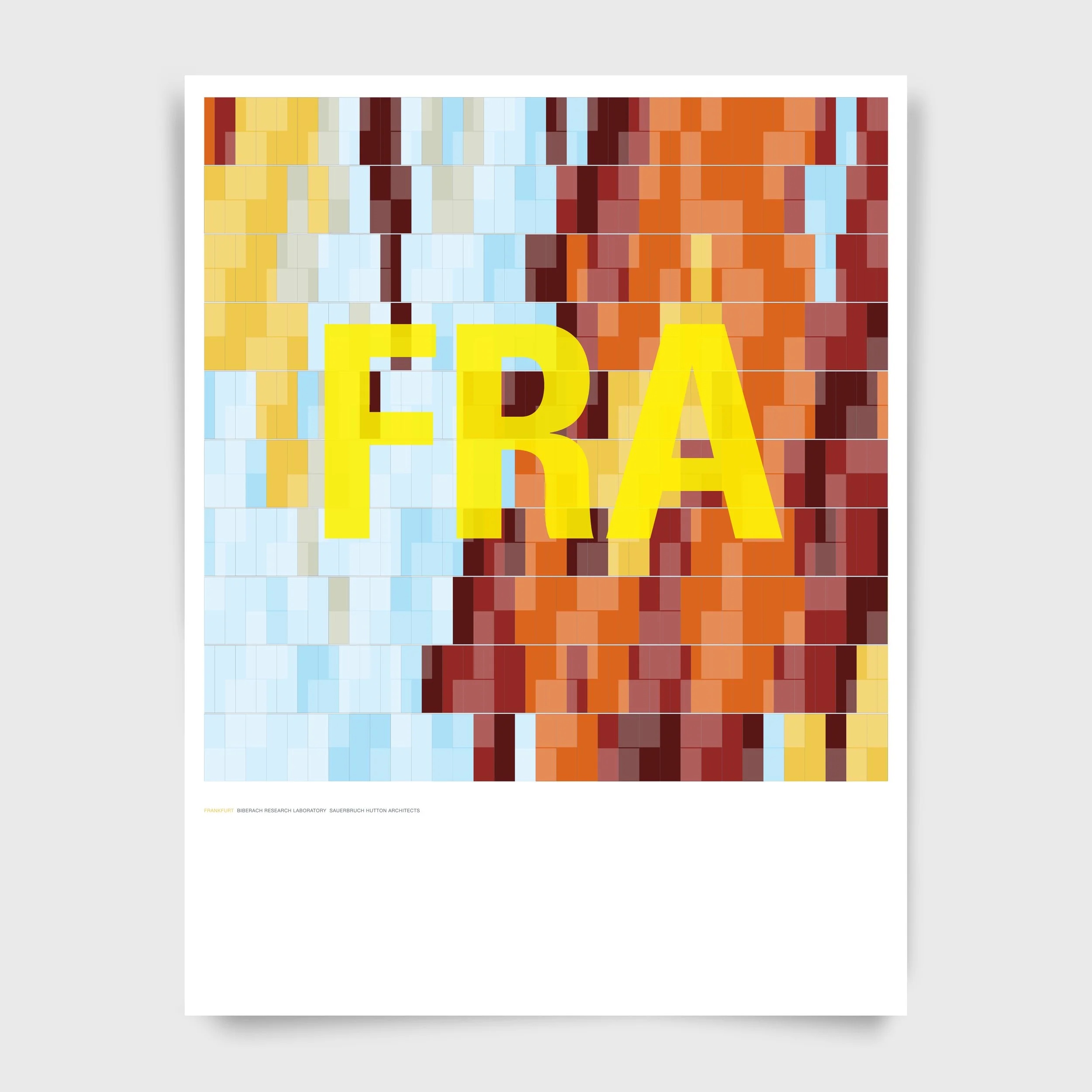 FRA, Destinations Series, 55.9 x 43.2