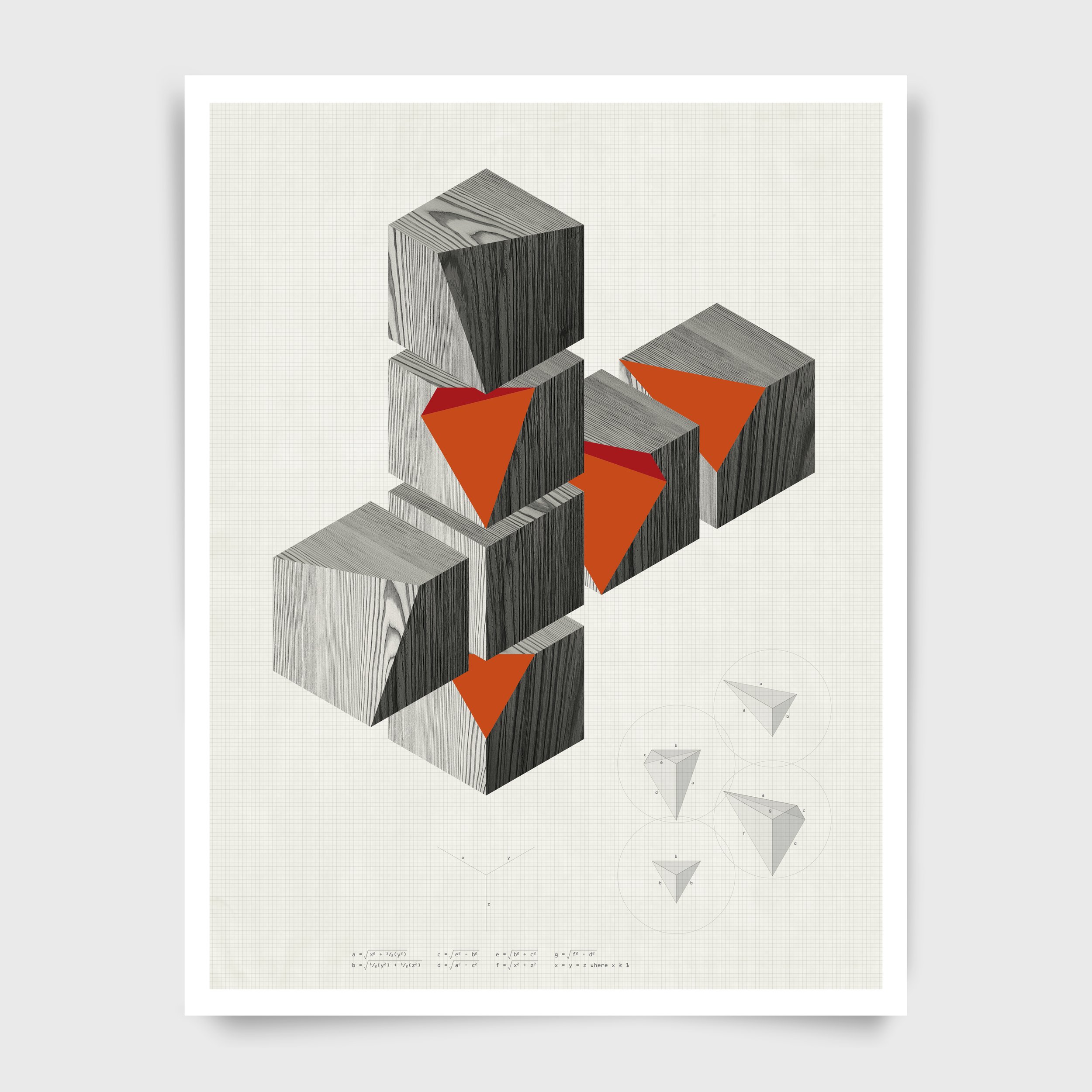 ISO03, Isometric Series, 55.9 x 43.2
