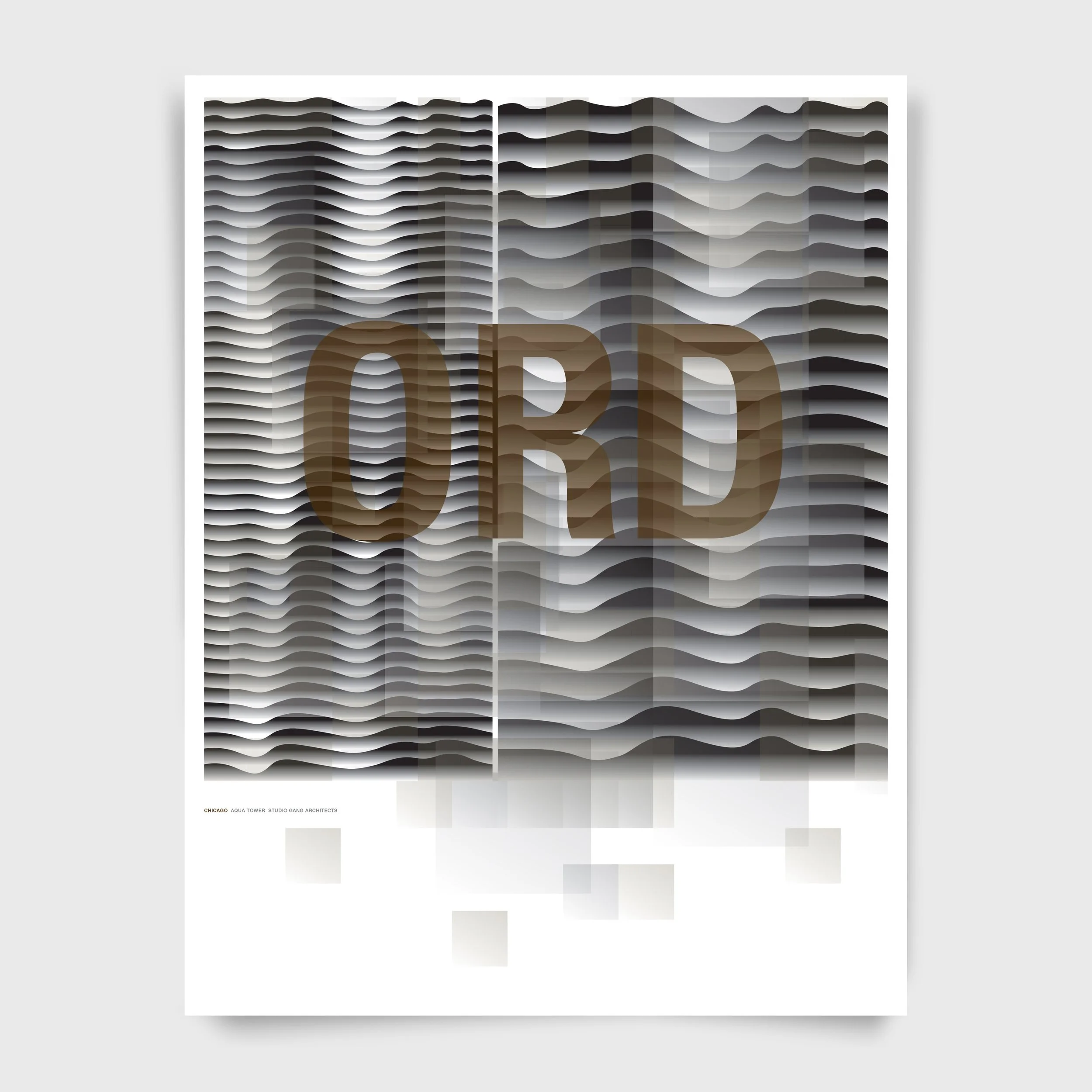 ORD1, Destinations Series, 55.9 x 43.2