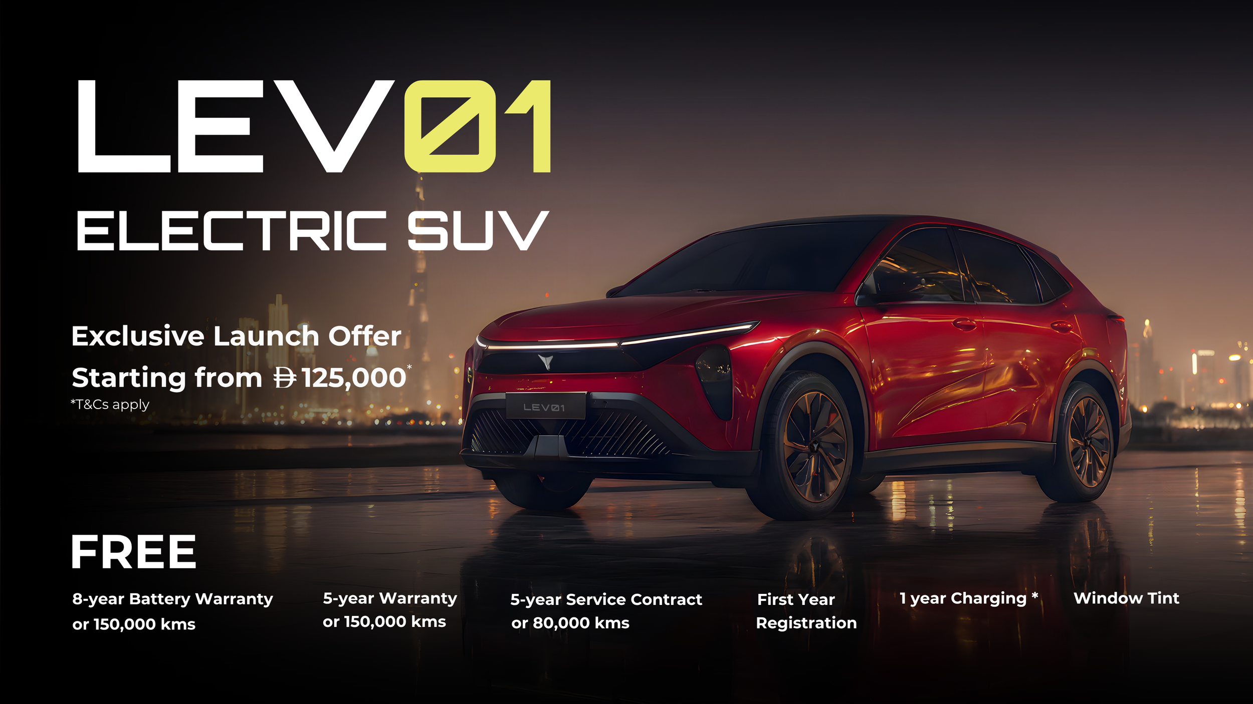 LS Auto UAE - LEV01 Electric SUV - Reserve Now