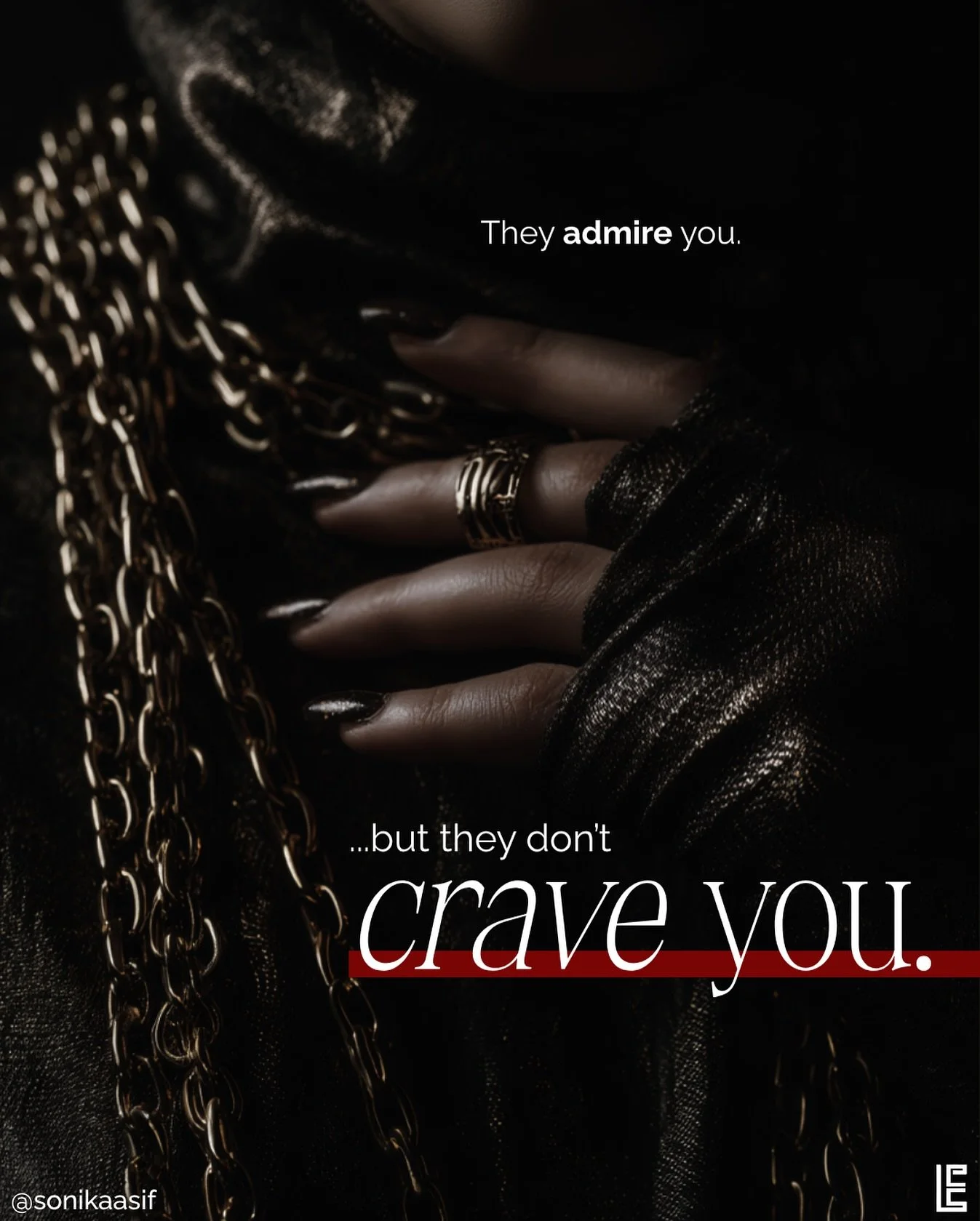 You check all the boxes, every day.
But you&rsquo;re never the box they check.

The machine doesn&rsquo;t run without you &mdash;
but your name isn&rsquo;t the one they remember when they indulge in the output.

You&rsquo;ve convinced yourself you&rs