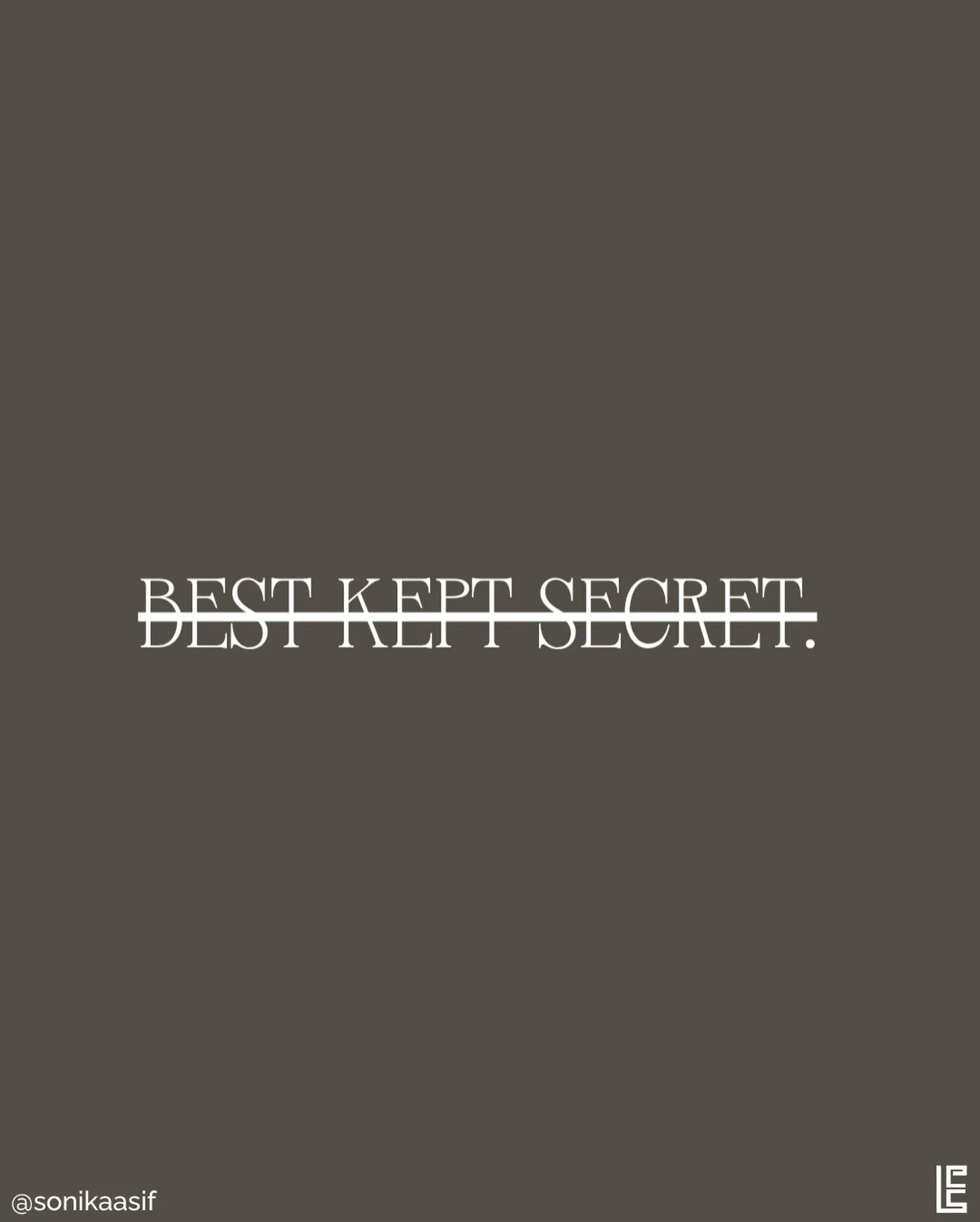 Your Genius is rotting away as their best kept secret, because you&rsquo;re not leading the Diamond-coded brand they can&rsquo;t
shut up about.

🪞🔪

Diamond-Coded brands are never &lsquo;best-kept secrets&rsquo;.
They can&rsquo;t be if they tried.
