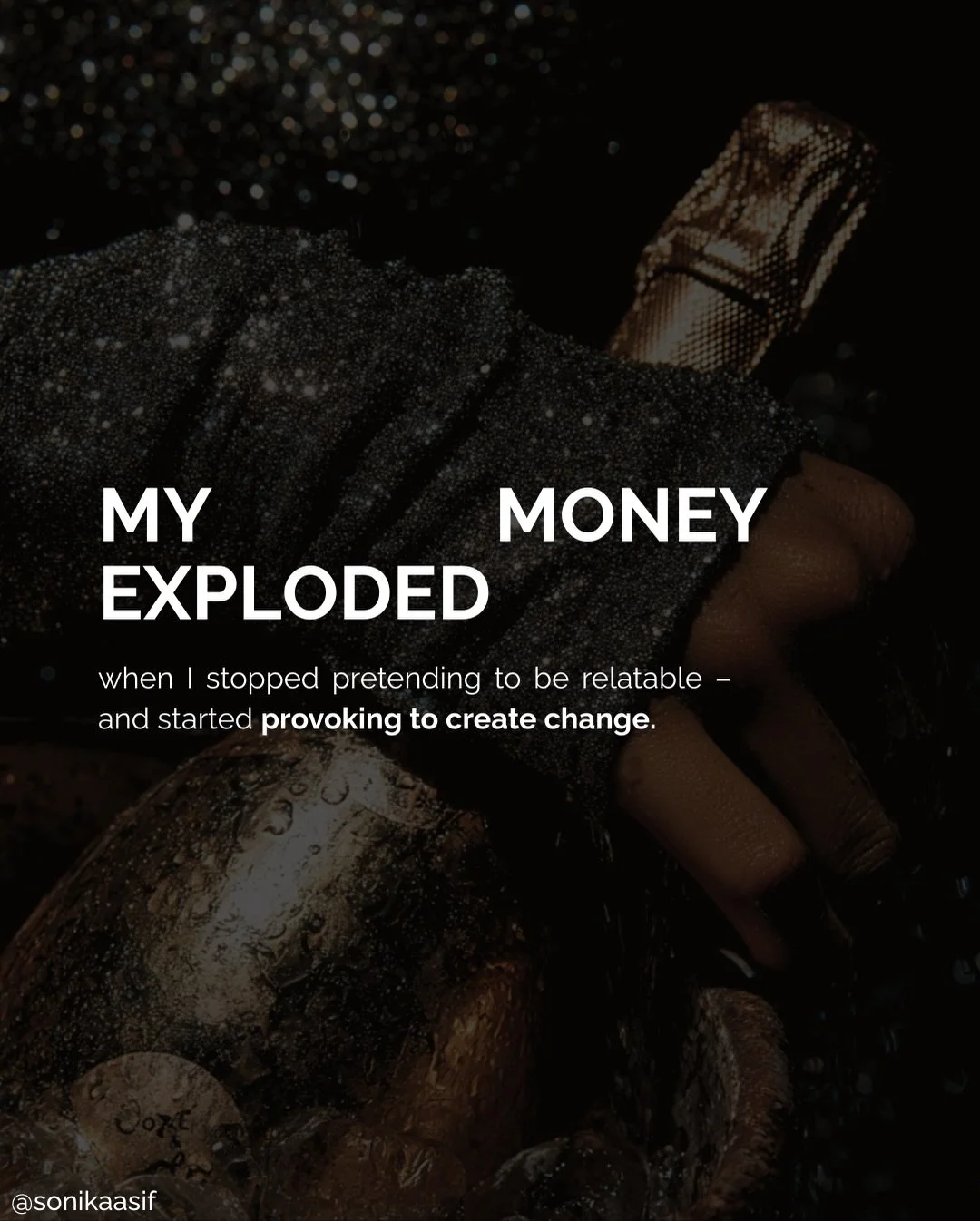 People want the luxury outcome.
But they don&rsquo;t want to become the standard required to reach it.

Every single client who has just wanted results, but not the DNA upgrade?
Has never been invited back into the room.

Because with me?
That&rsquo;