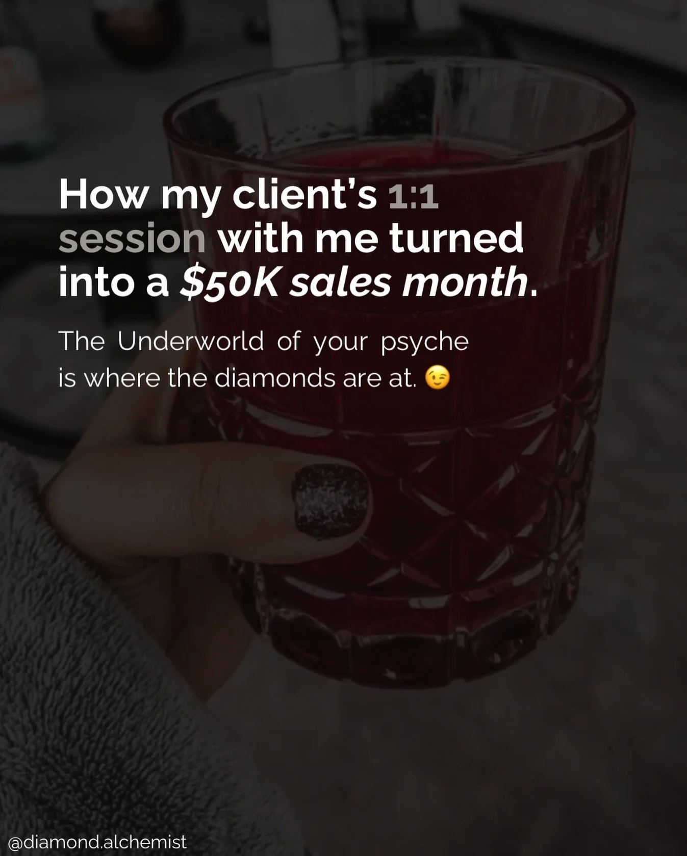 How my client&rsquo;s 1:1 session with me turned into a $50K sales month 🔥

She came to me thinking we would look over her sales page. And we did.

But the real core of why her sales weren&rsquo;t taking off wasn&rsquo;t something she would&rsquo;ve