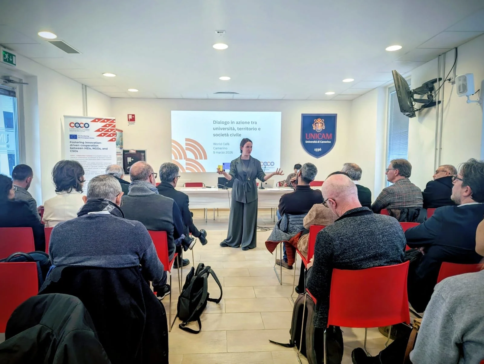 Co-designing the Future: UNICAM World Café Strengthens Collaboration Between Universities and Civil Society