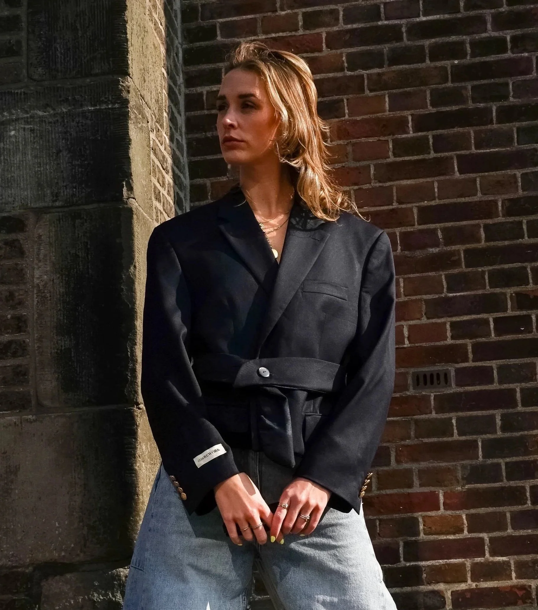 Belt Sara blazer - blue