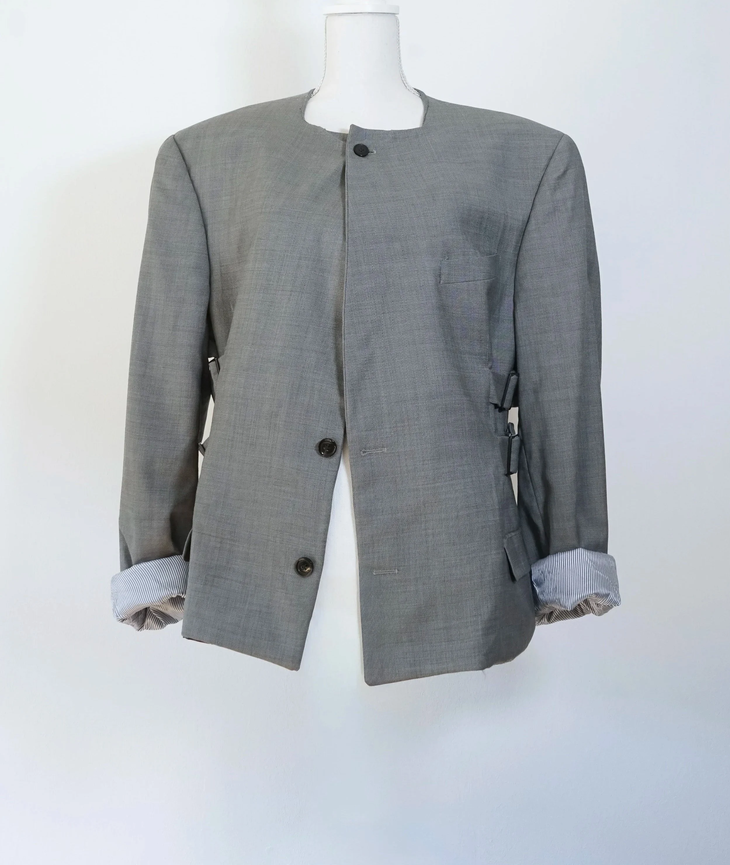 Button Lara blazer - grey