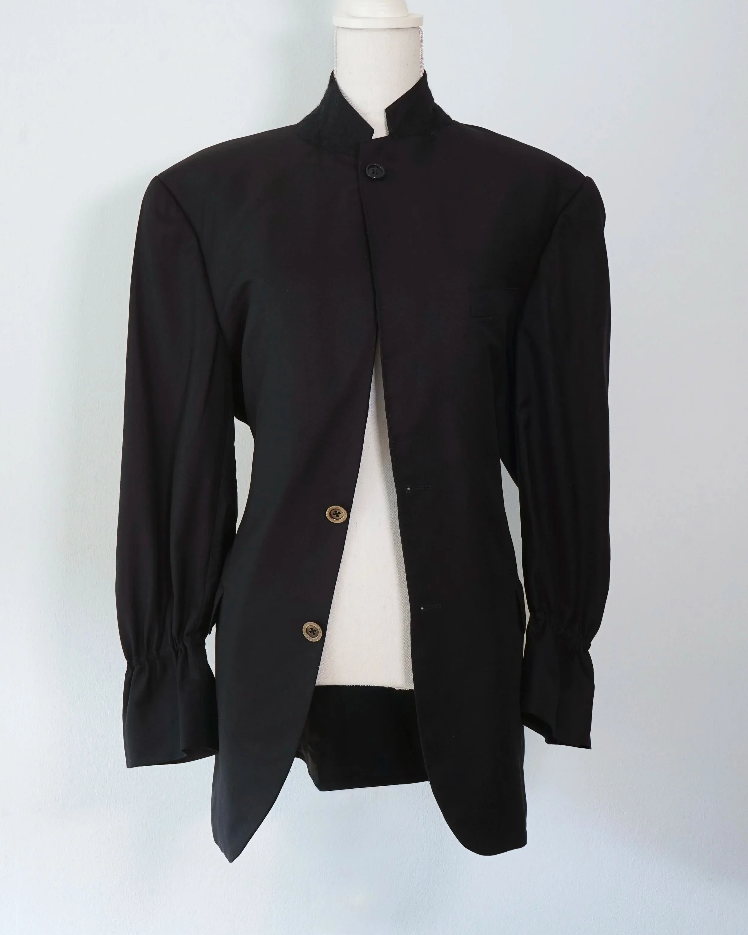 Button Lara blazer - Burberry blue