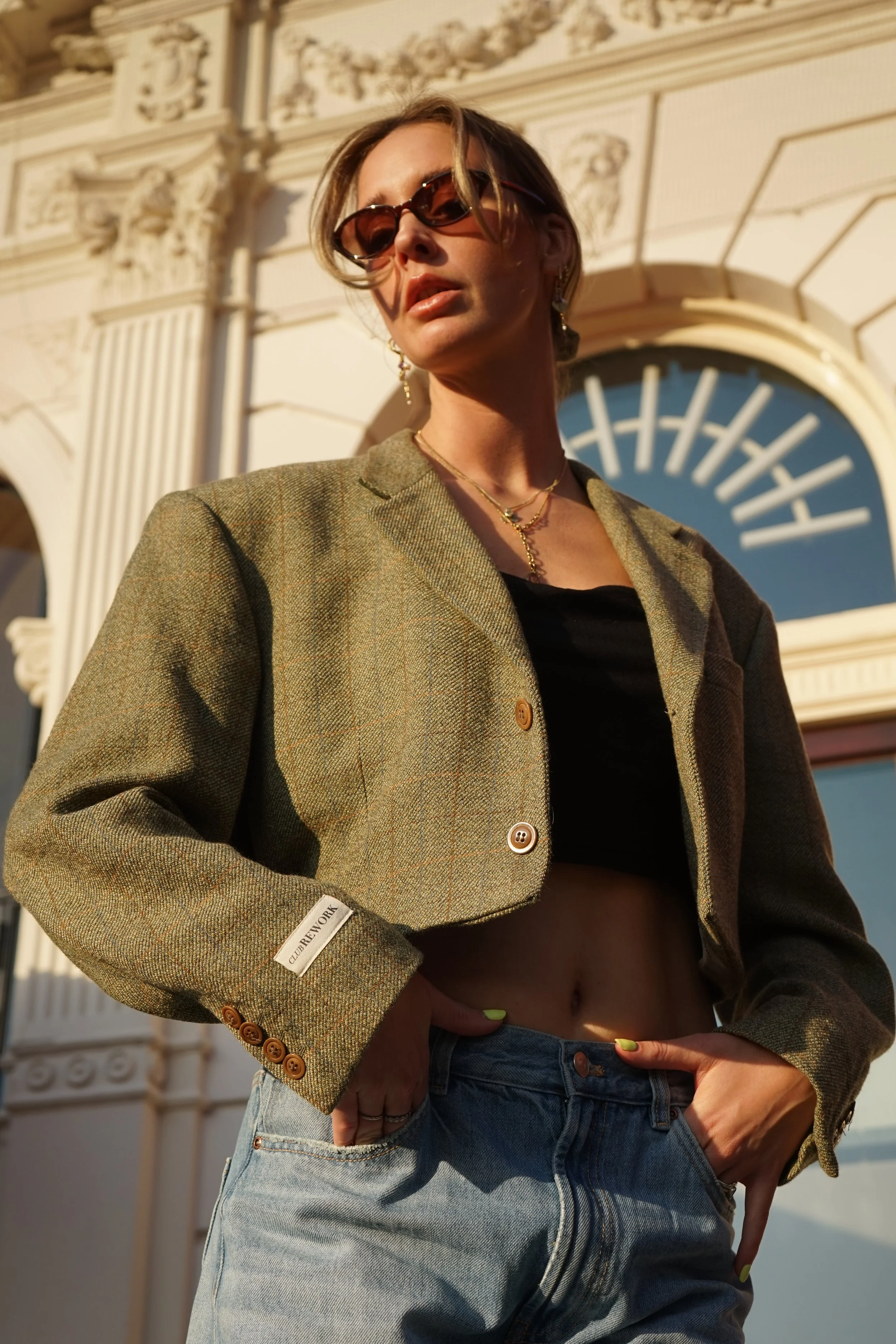 Nina blazer - light green