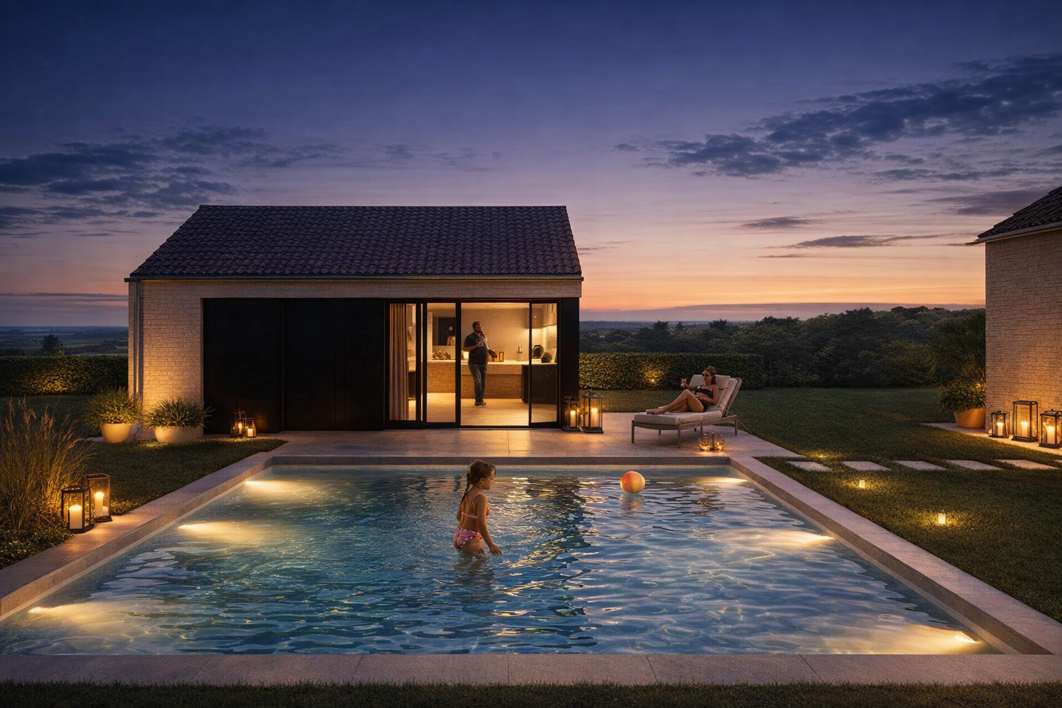 Modern Poolhouse