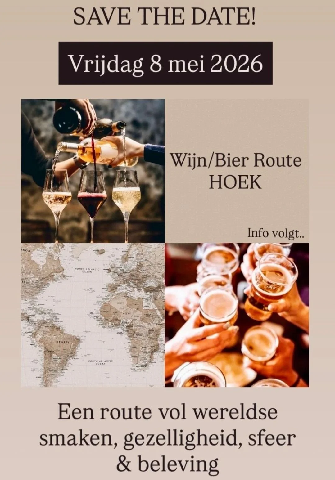 Wijn en Bier route HOEK