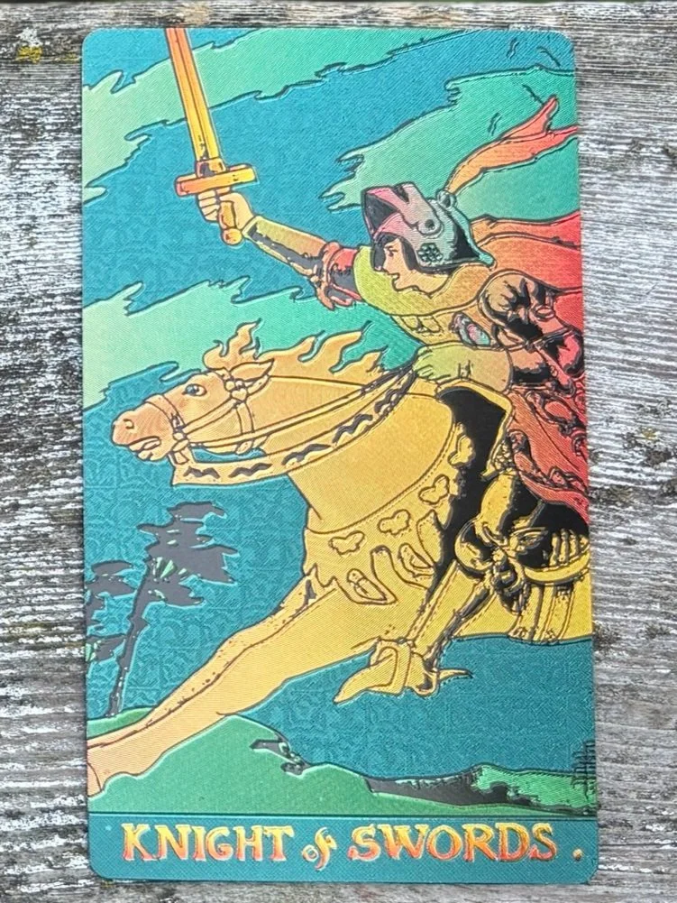 Knight of Swords free tarot card reading Twist of Fate Morristown, NJ