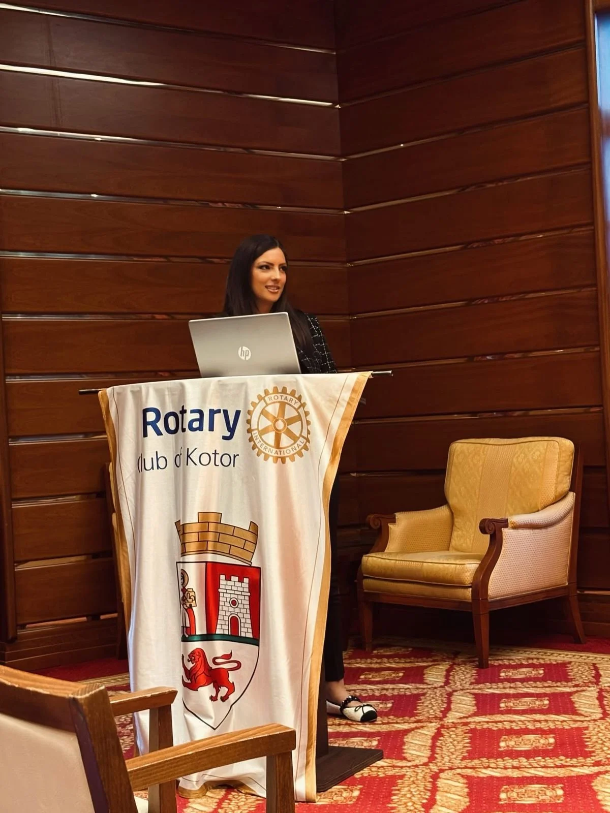 Montenegro International Piano Festival Presented to Rotary Club Kotor