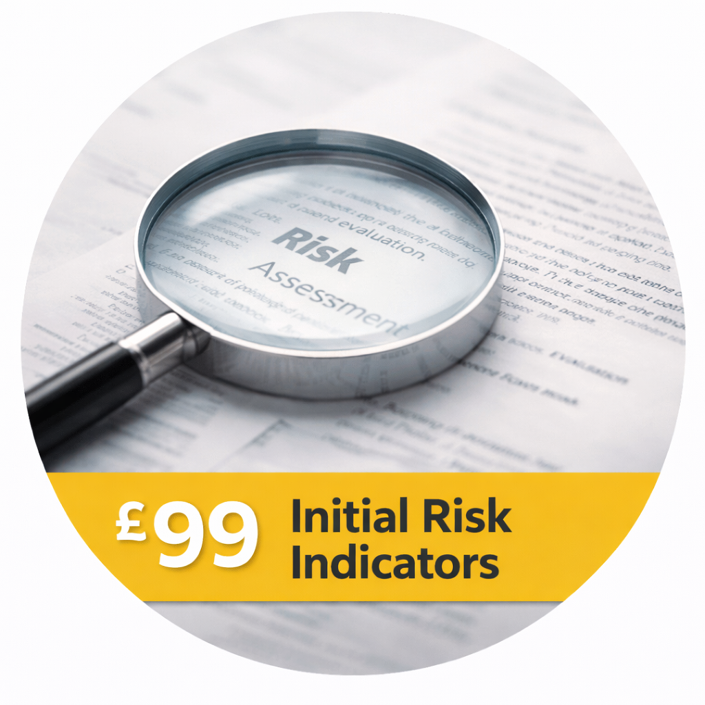 SAFECHAIN™ Indicator Assessment (Tier 1) Signal Detection | Early Risk Identification