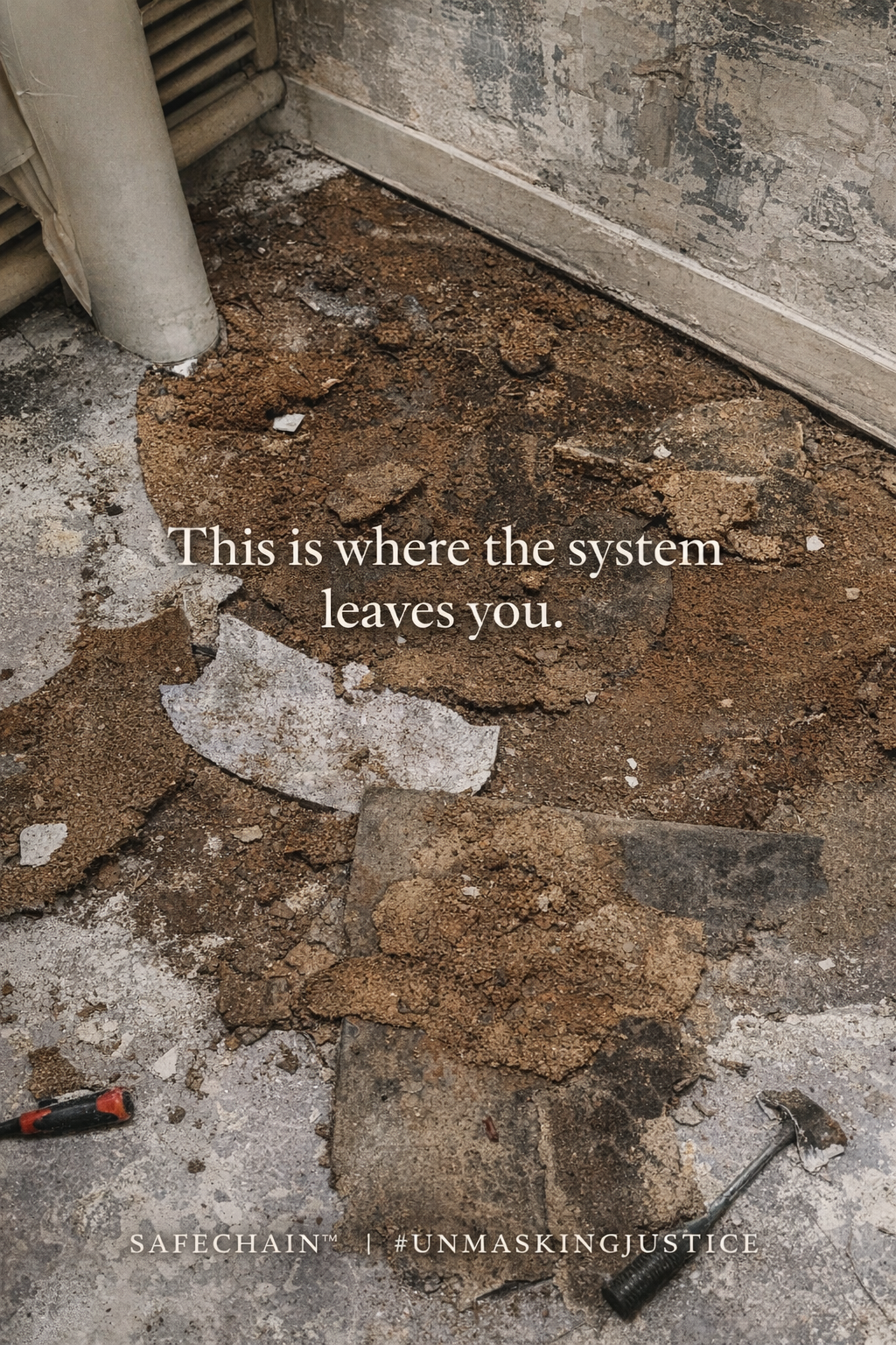 Unmasking Justice: The Human Cost They Never Record