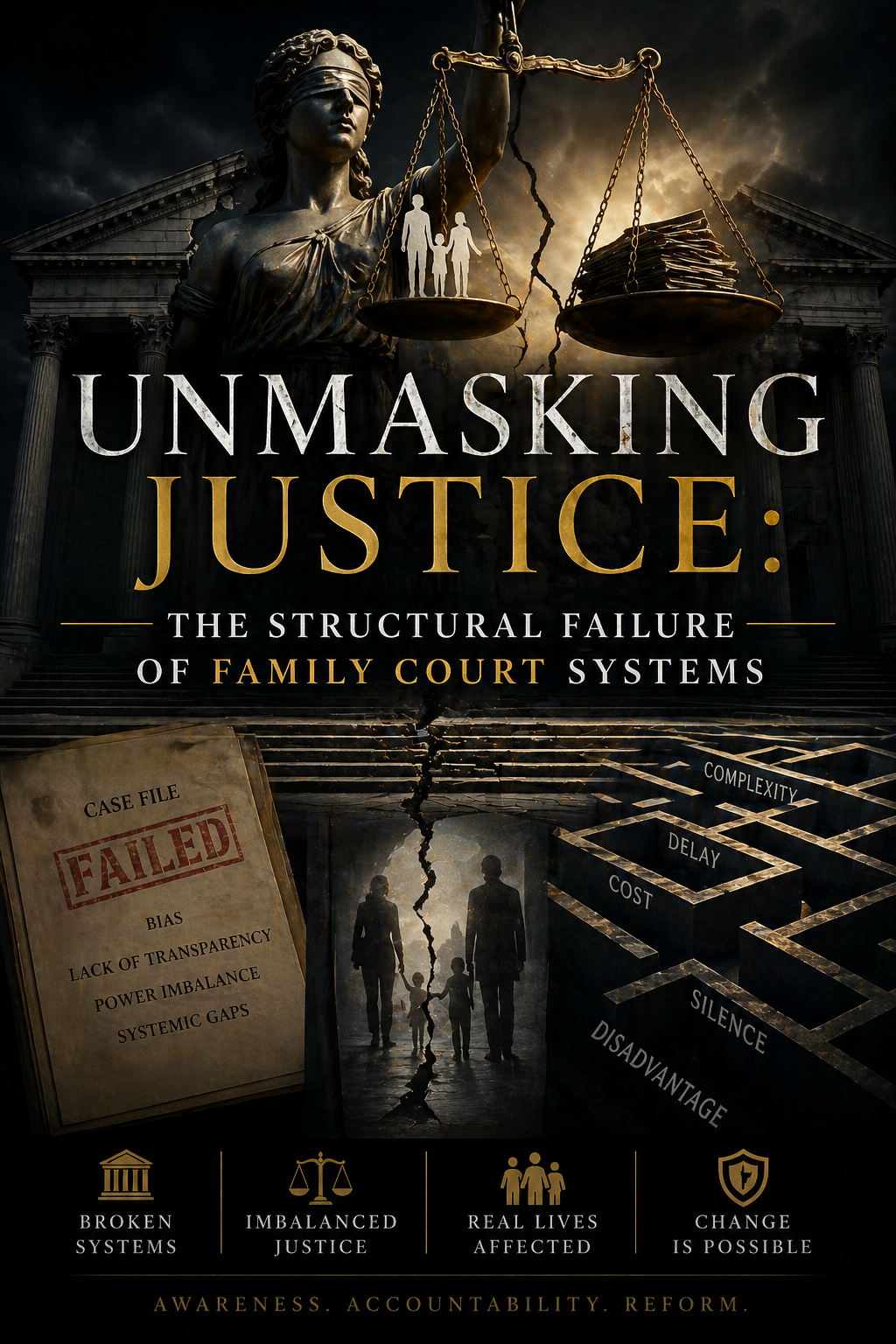 Unmasking Justice: The Structural Failure of Family Court Systems