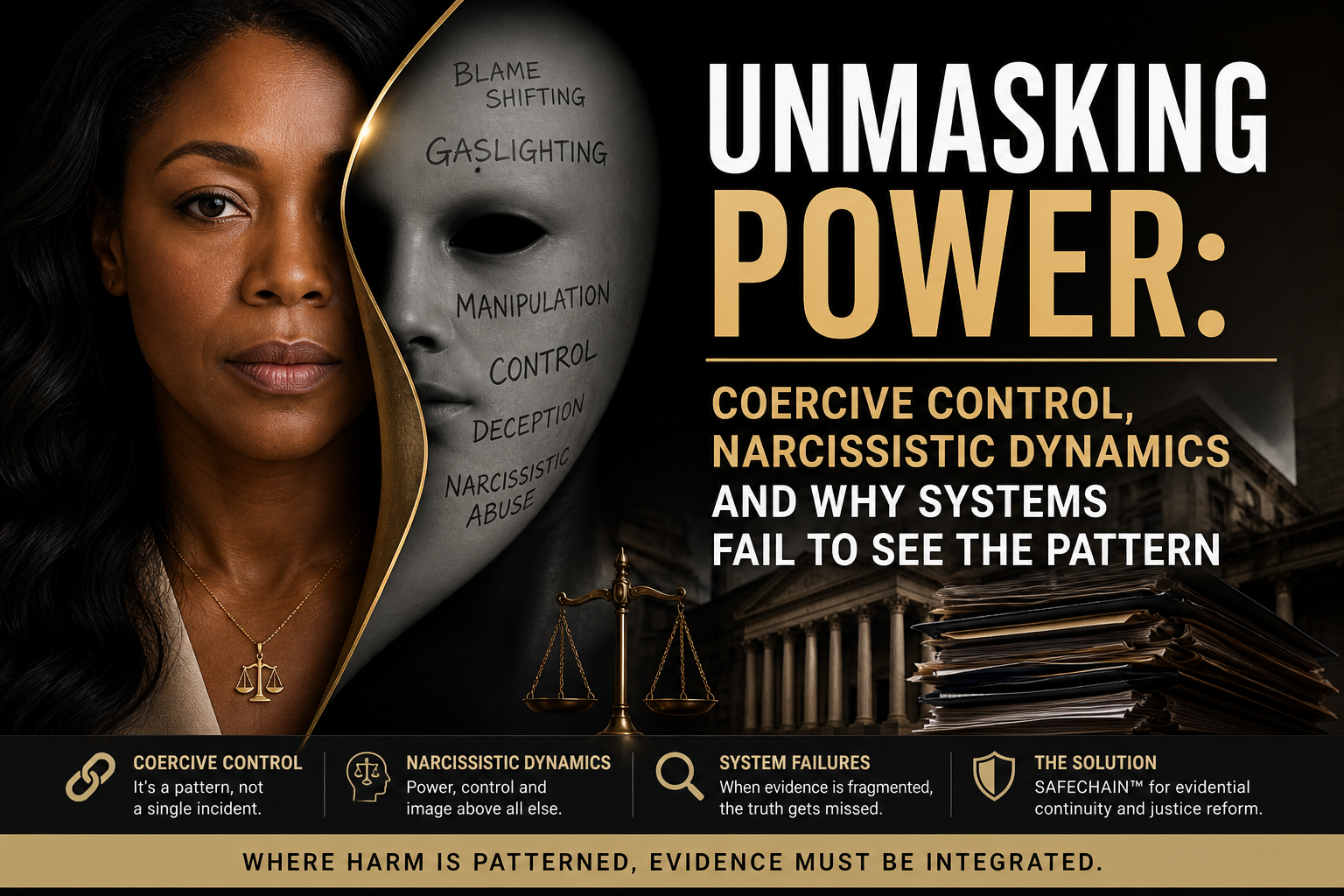 Coercive Control, Narcissistic Dynamics and Why Systems Fail to See the Pattern