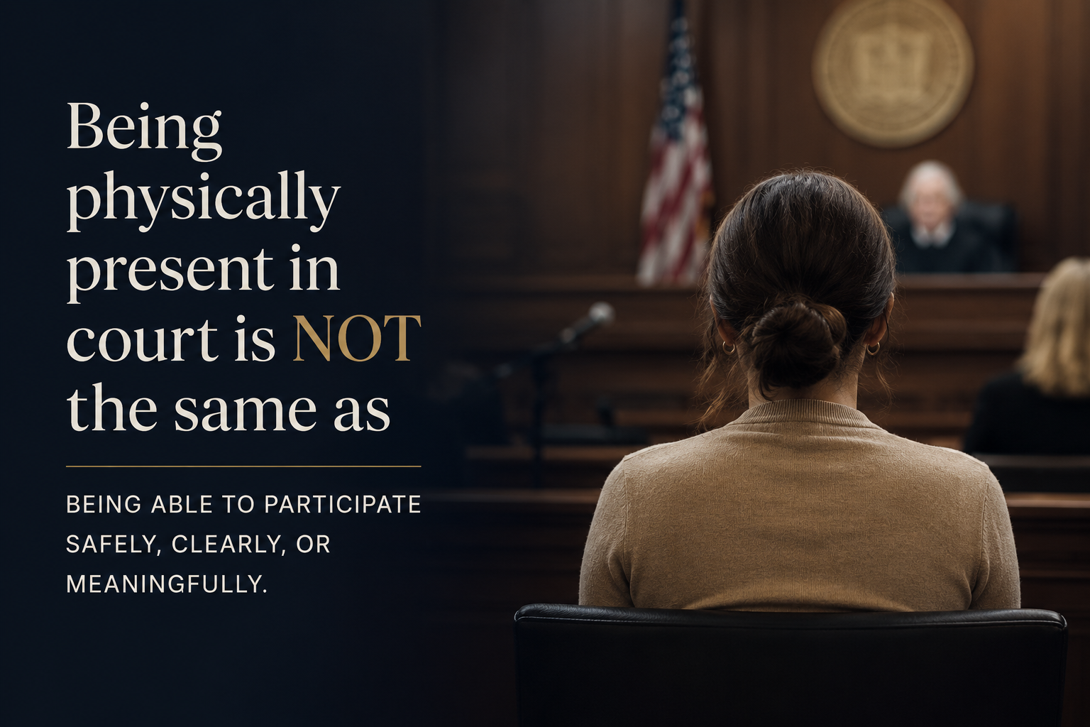 The Illusion of Participation: Why Being Present in Family Court Is Not the Same as Being Heard
