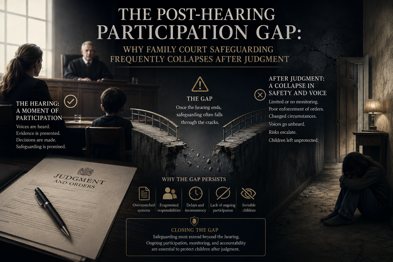 The Post-Hearing Participation Gap: Why Family Court Safeguarding Frequently Collapses After Judgment