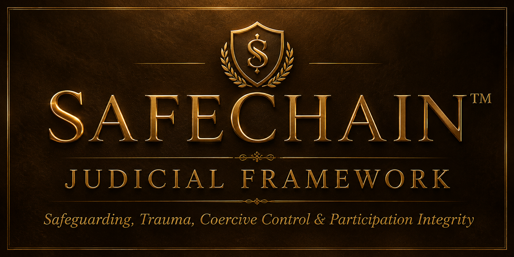 SAFECHAIN™ JUDICIAL FRAMEWORK