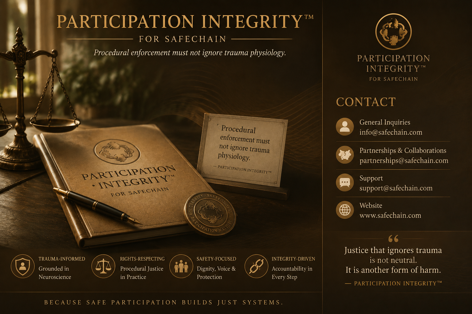 SAFECHAIN™ Governing Charter