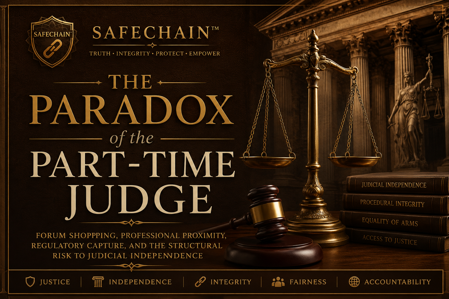 THE PARADOX OF THE PART-TIME JUDGE